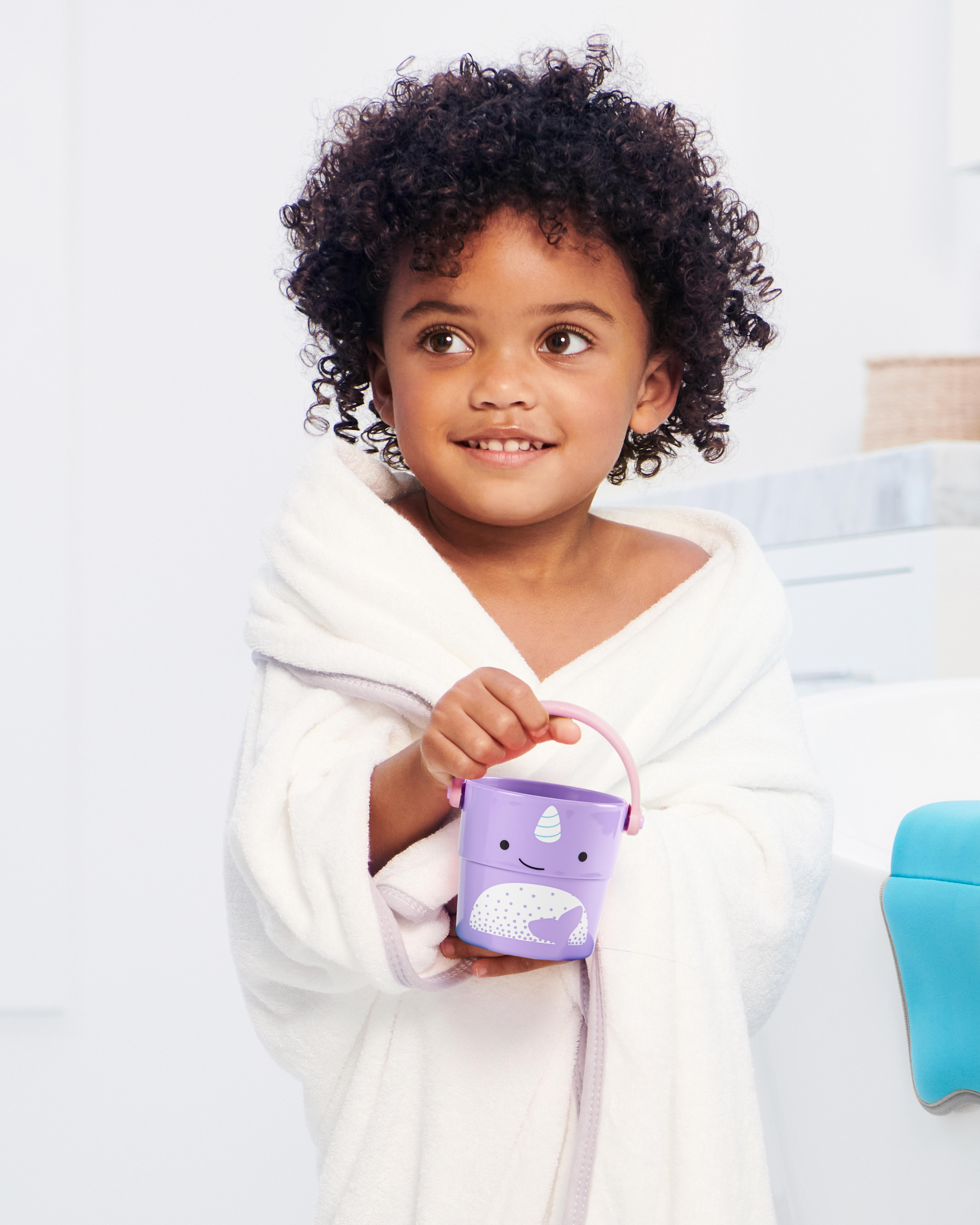 Zoo Stack & Pour Buckets Baby Bath Toy