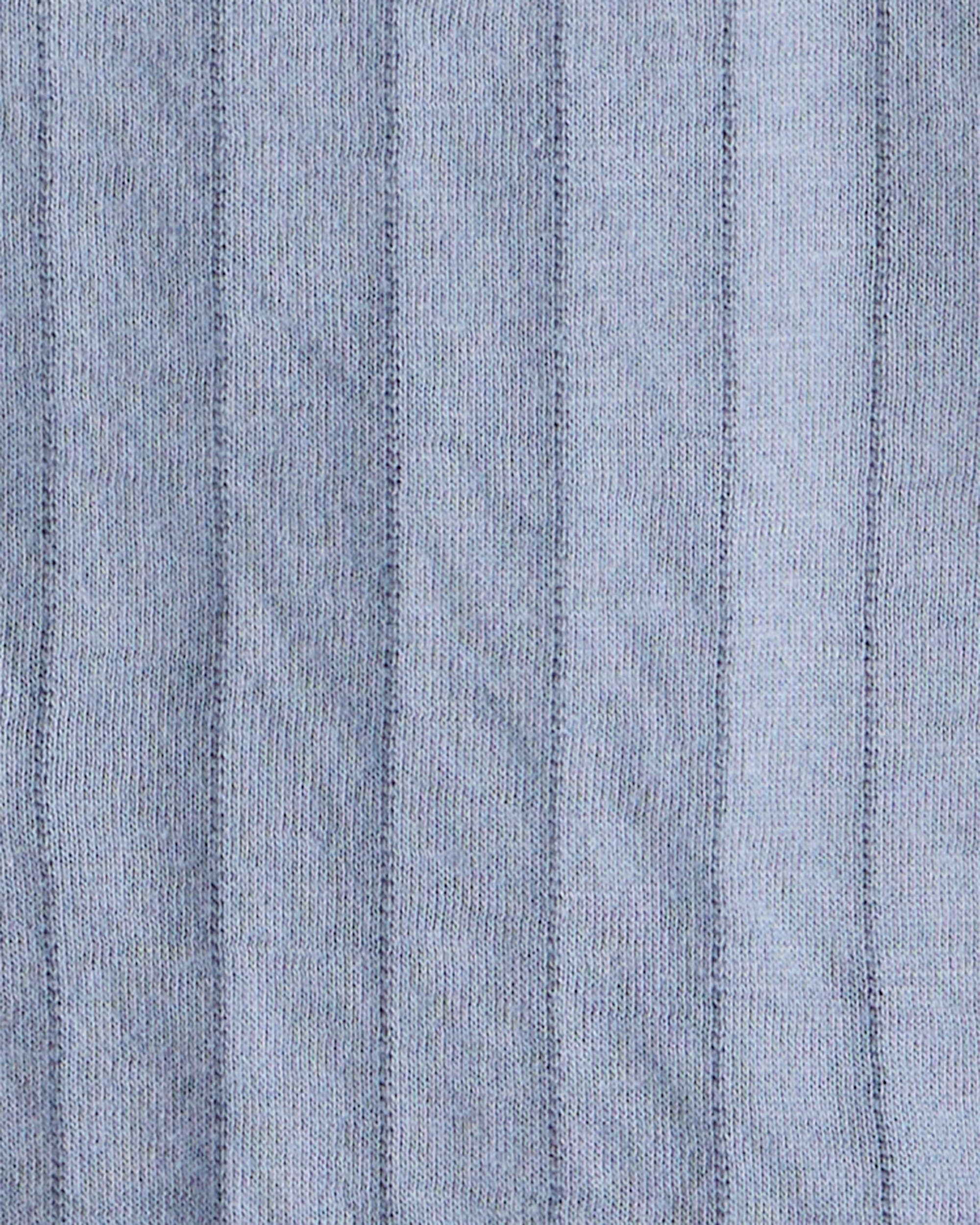 Baby Boy 2-Piece Quilted Long-Sleeve Sweater & Pant Set - Blue