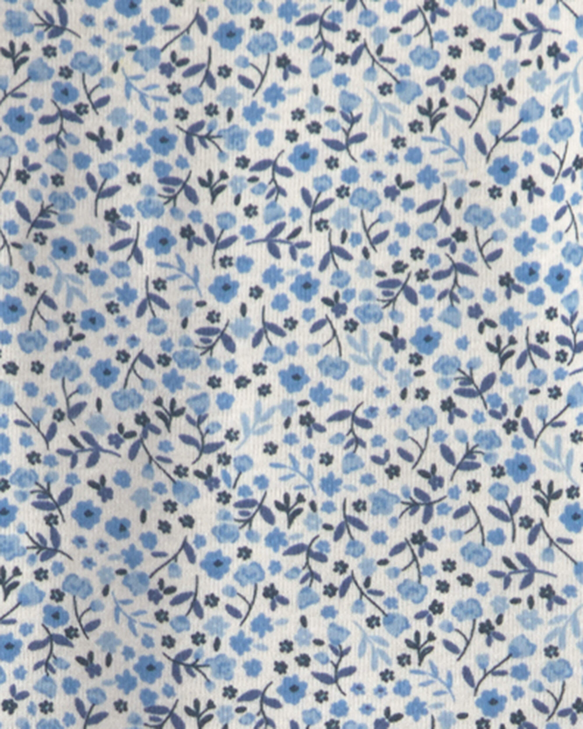 Toddler Girl 2-Piece Organic Cotton Pyjamas Meadow Bloom