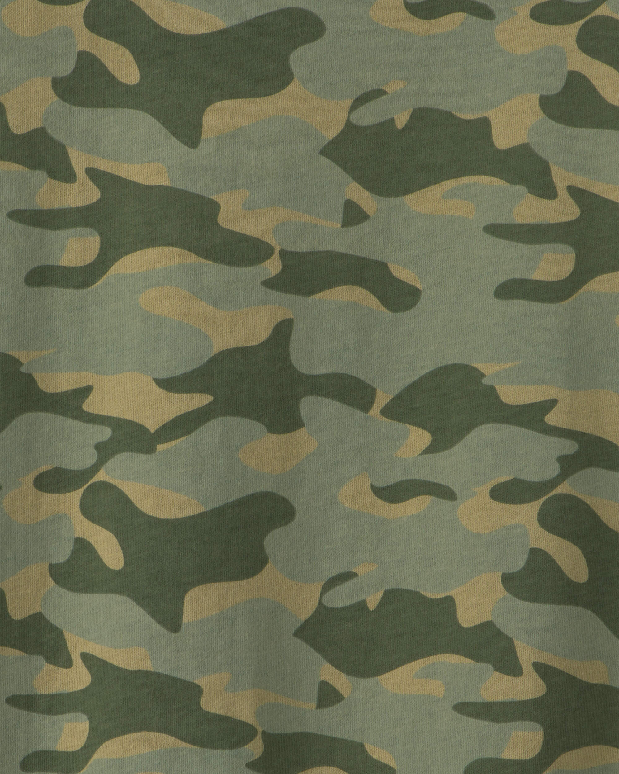 Boys Camo Long-Sleeve T-Shirt - Green