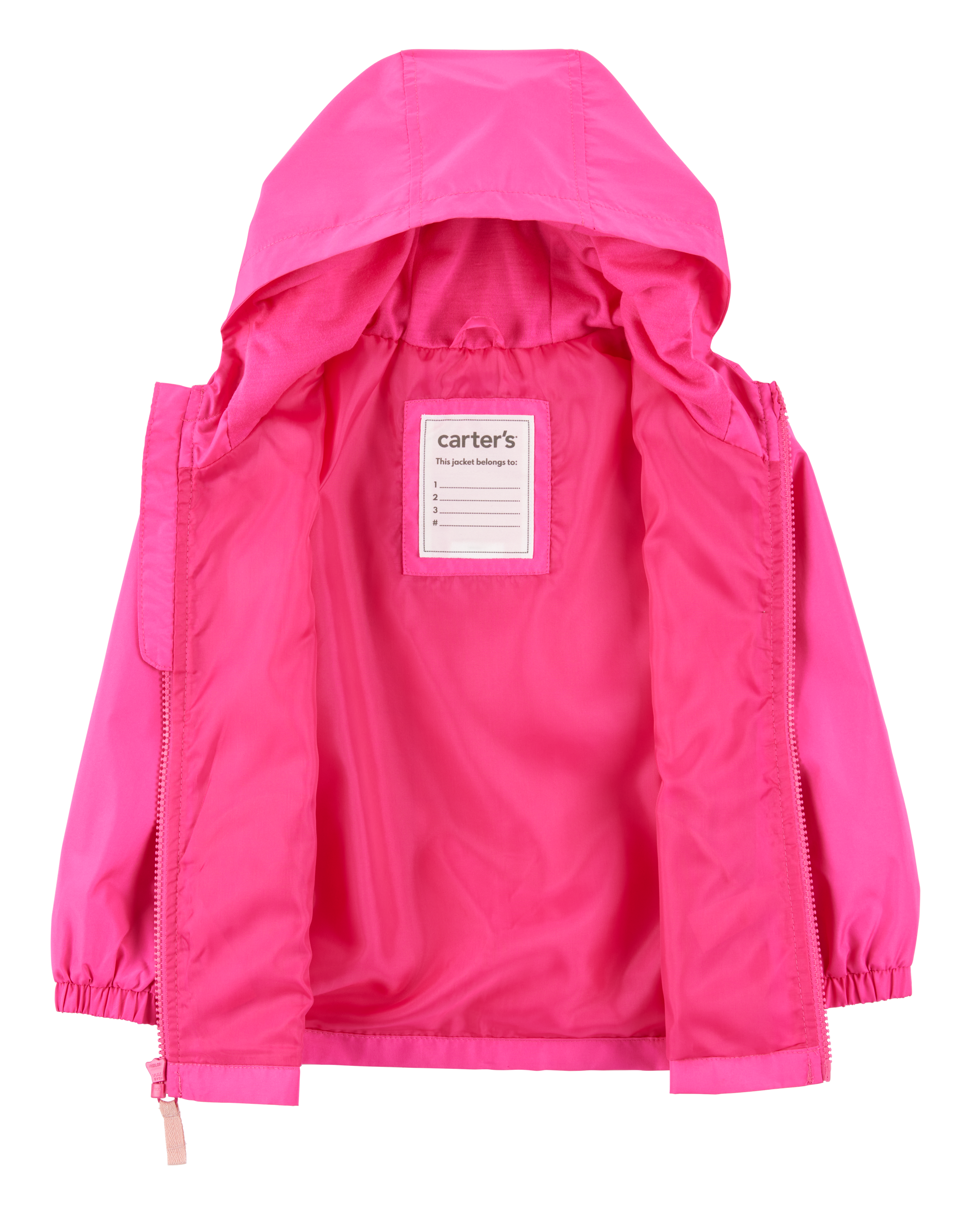 Toddler Solid Windbreaker Jacket - Pink