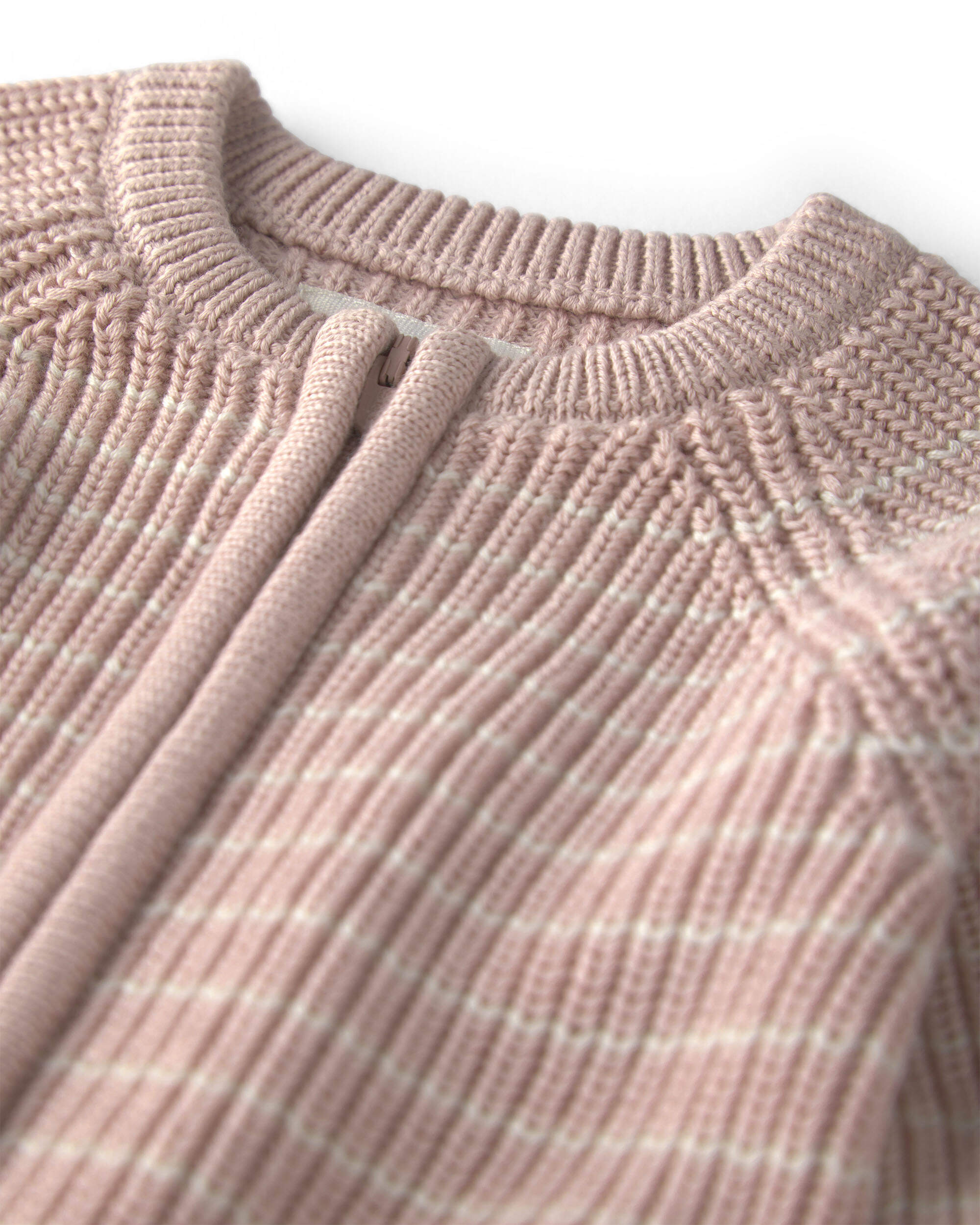 Baby Girl Organic Cotton Sweater Knit Jumpsuit