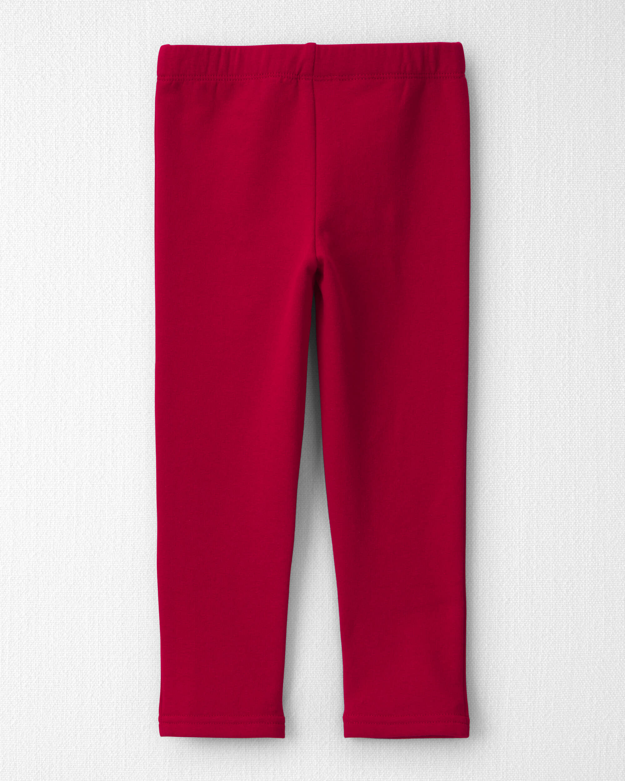 Toddler Girl 2-Pack Fleece Leggings Made with Organic Cotton