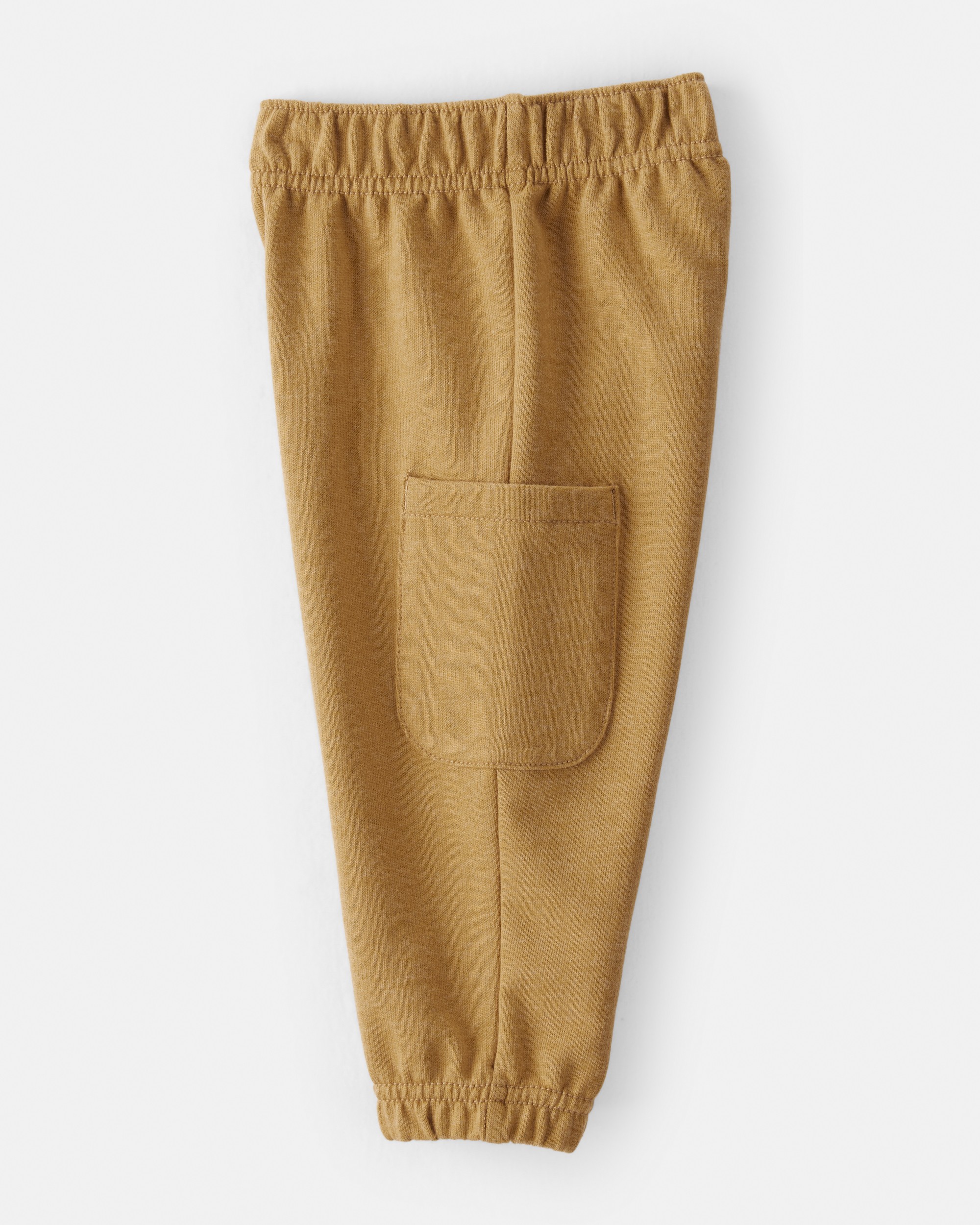 Baby Boy Rocket French Terry Long-Sleeve Tee & Pant Set - Ivory/Yellow