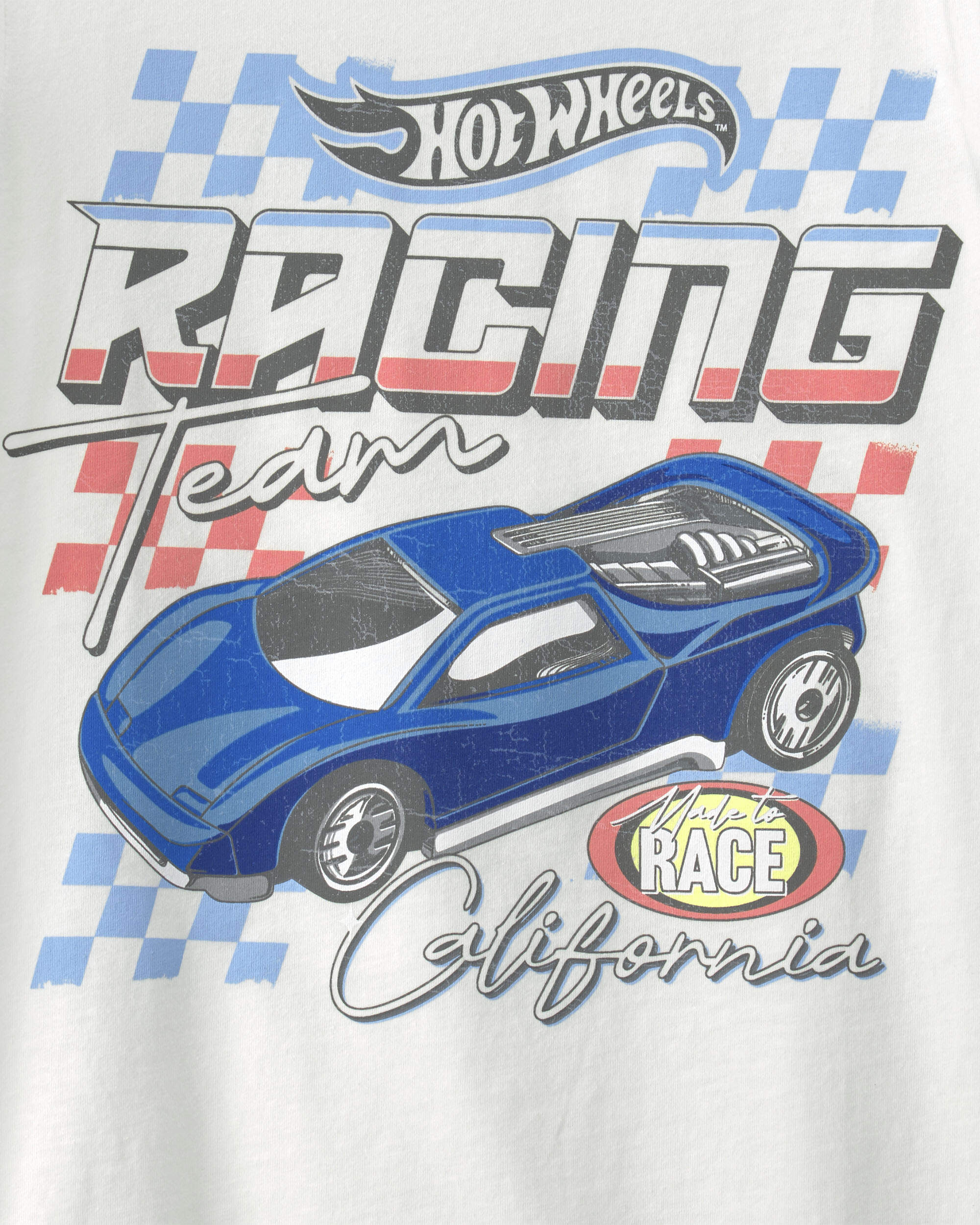 Boys Hot Wheels™ Graphic Tee - White