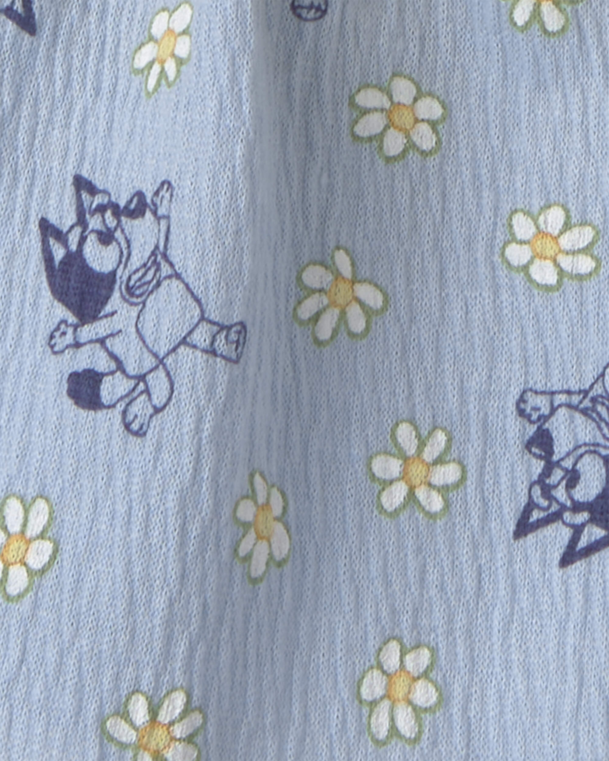 Baby Girl 2-Piece Bluey™ Top & Skort Set - Yellow