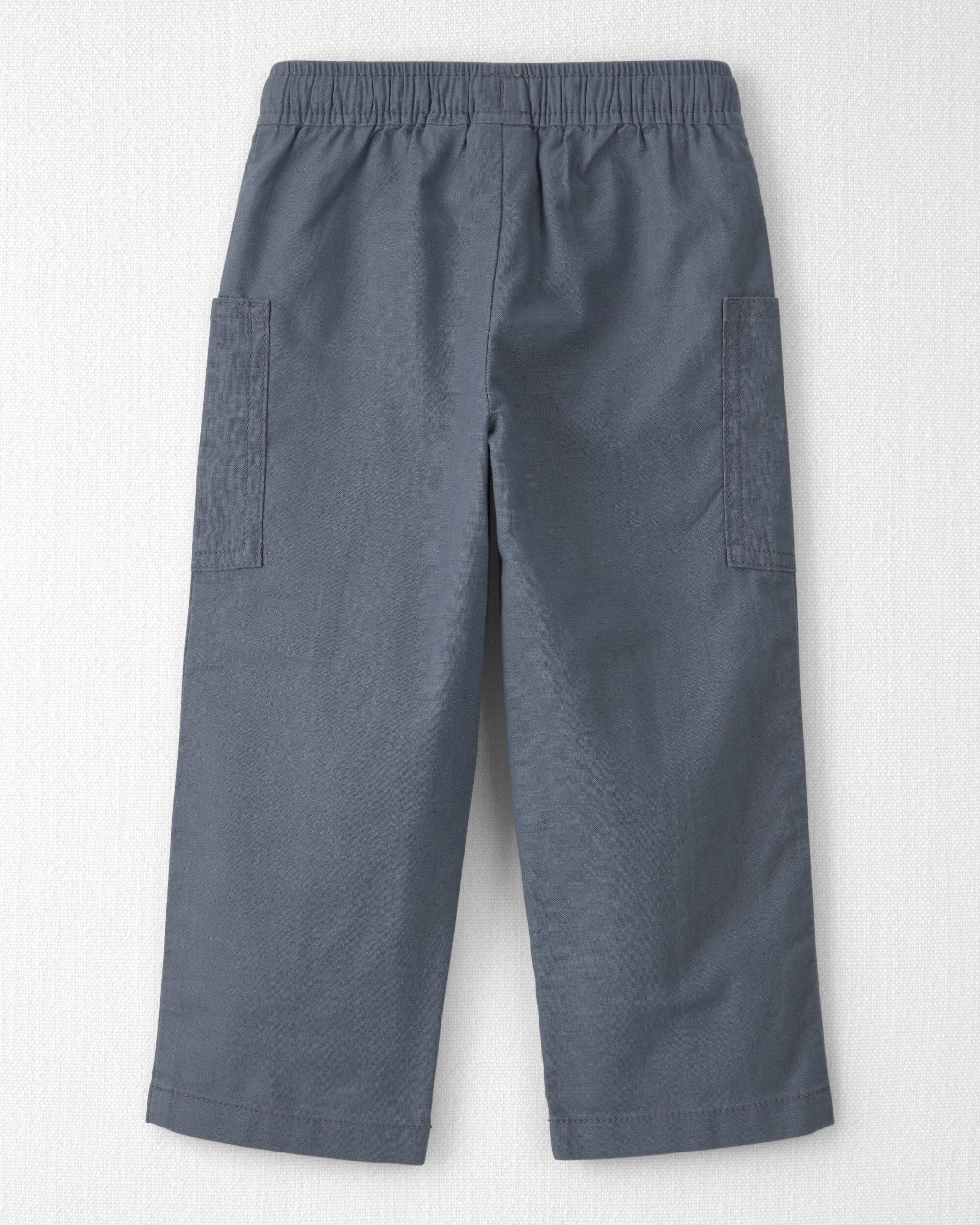 Toddler Boy Linen Pants Made with Organic Cotton