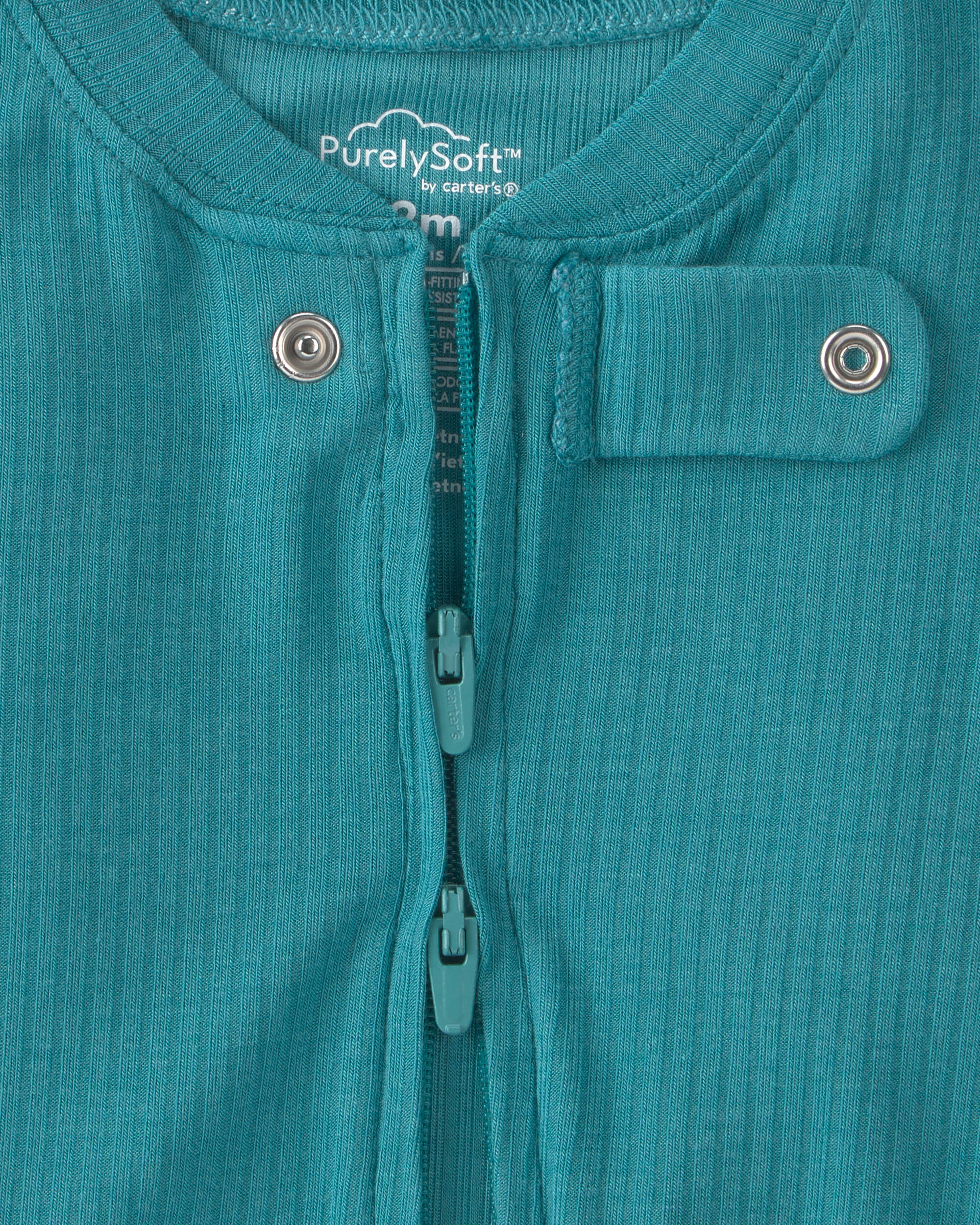 Baby PurelySoft Snug Fit 1-Piece Pyjama - Blue