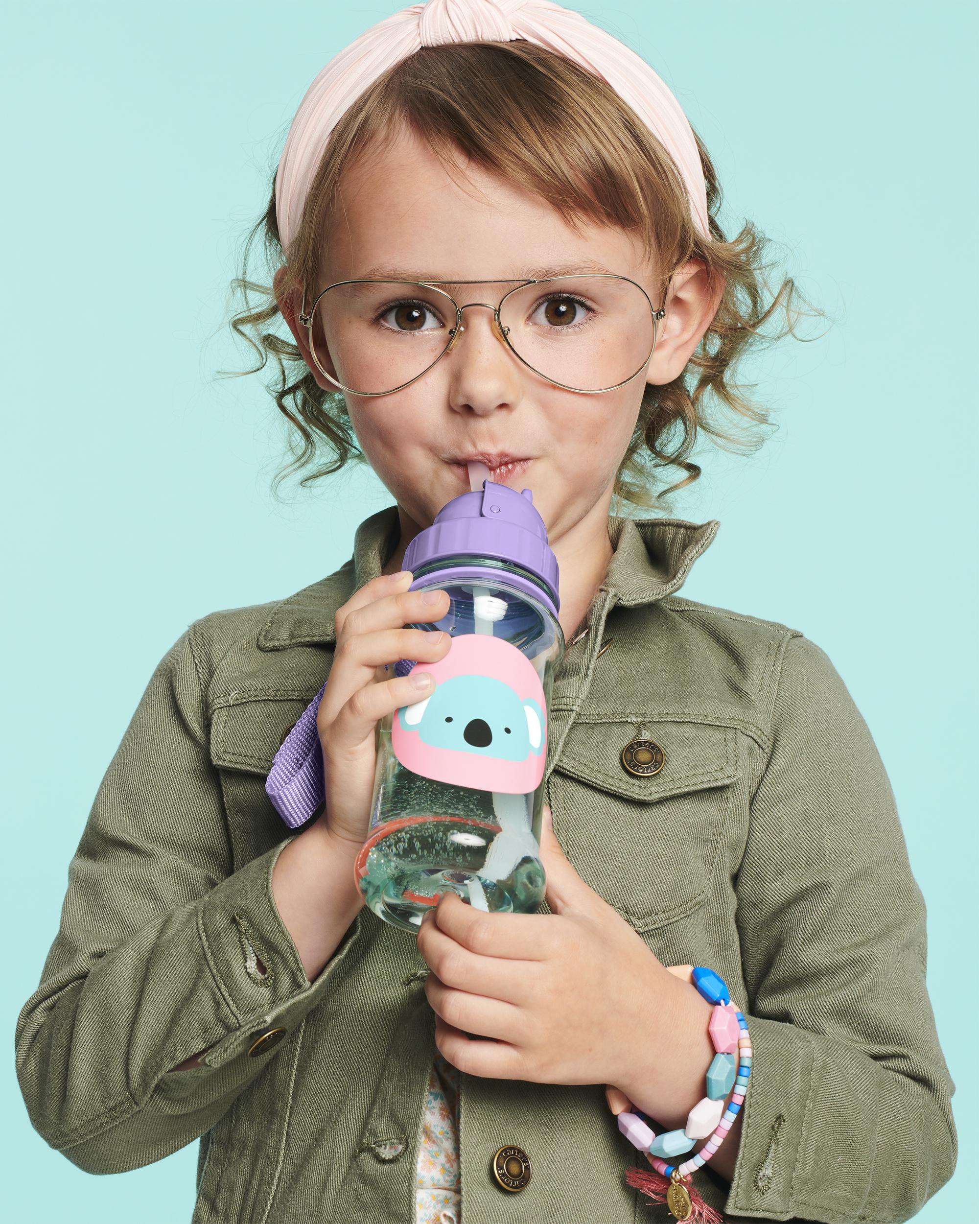 ZOO Straw Bottle - 13 oz - Koala