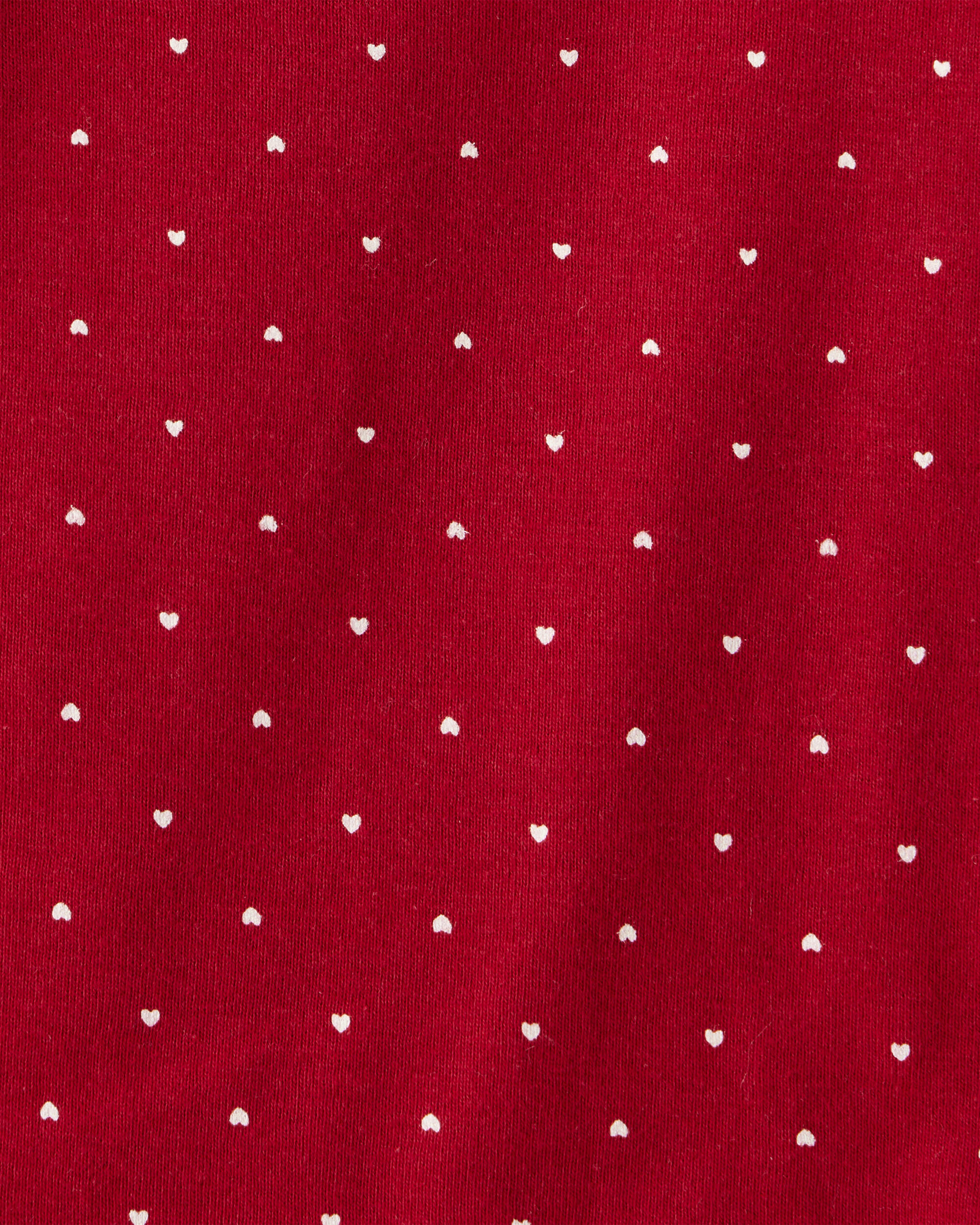 Baby Girl 4-Pack Leopard Print Cotton Long-Sleeve Multipack Bodysuits - Red/White