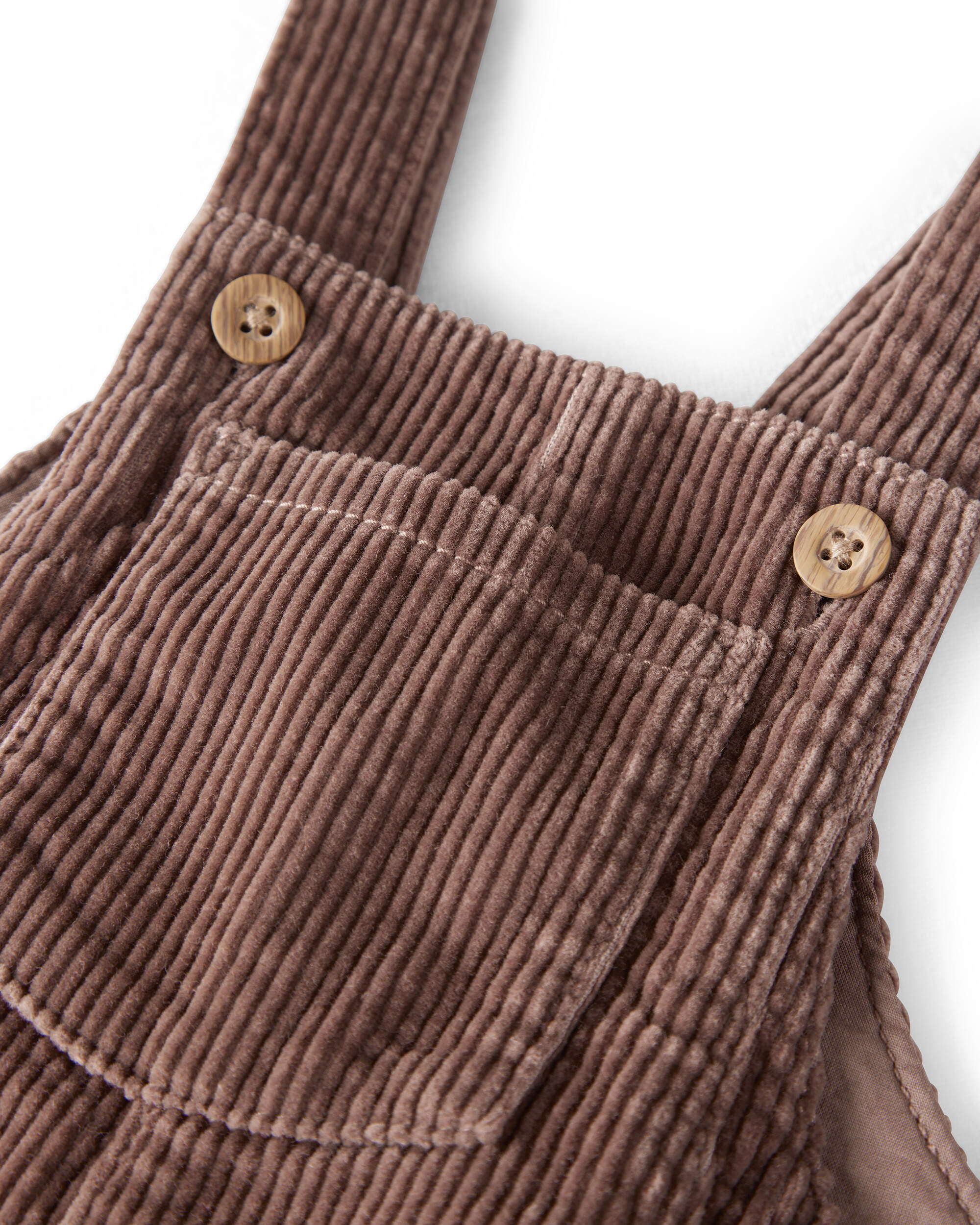 Baby Organic Cotton Corduroy Overalls