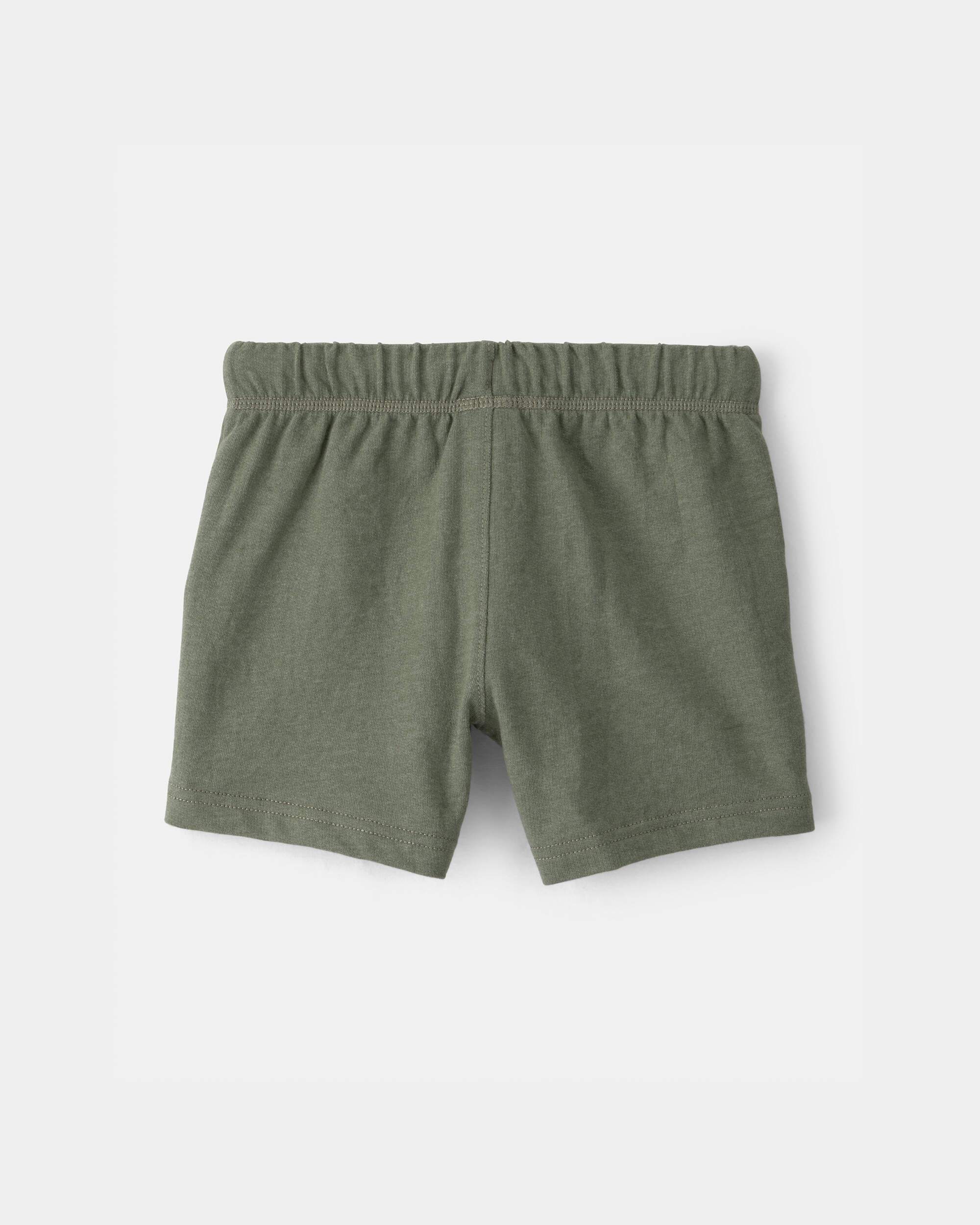 Toddler Boy French Terry Shorts - Green
