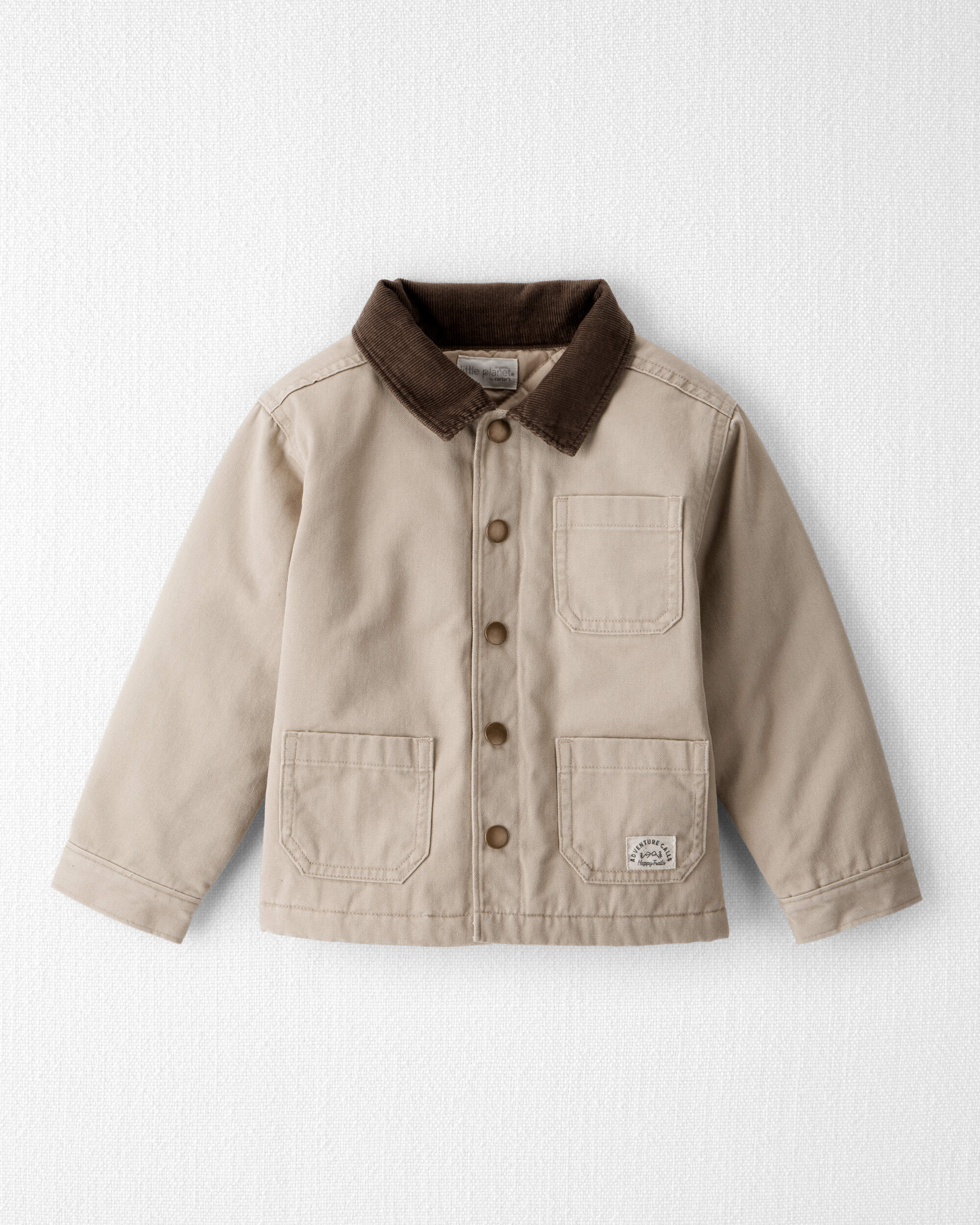 Toddler Organic Cotton Twill Barn Jacket