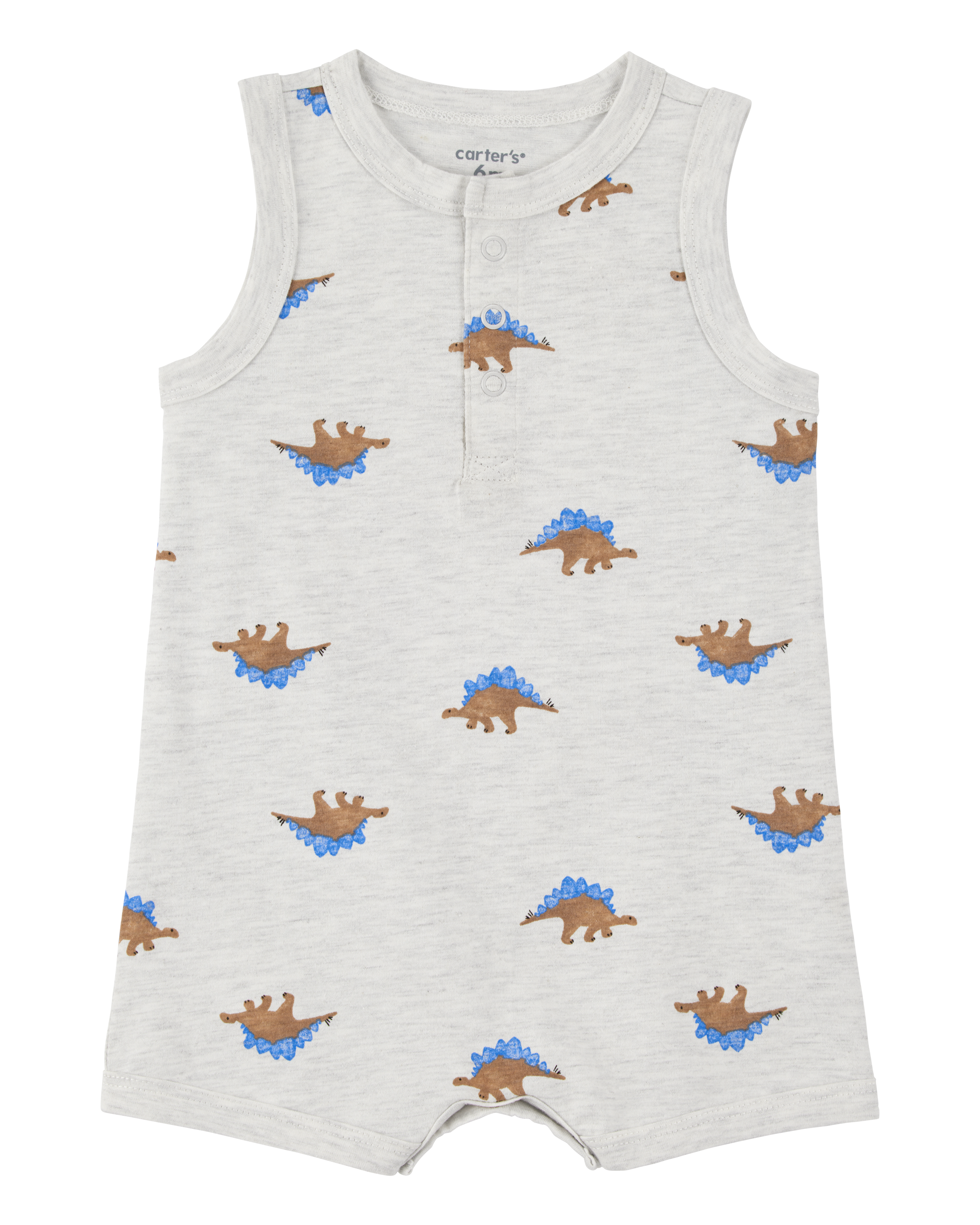 Baby Dinosaur Sleeveless Romper