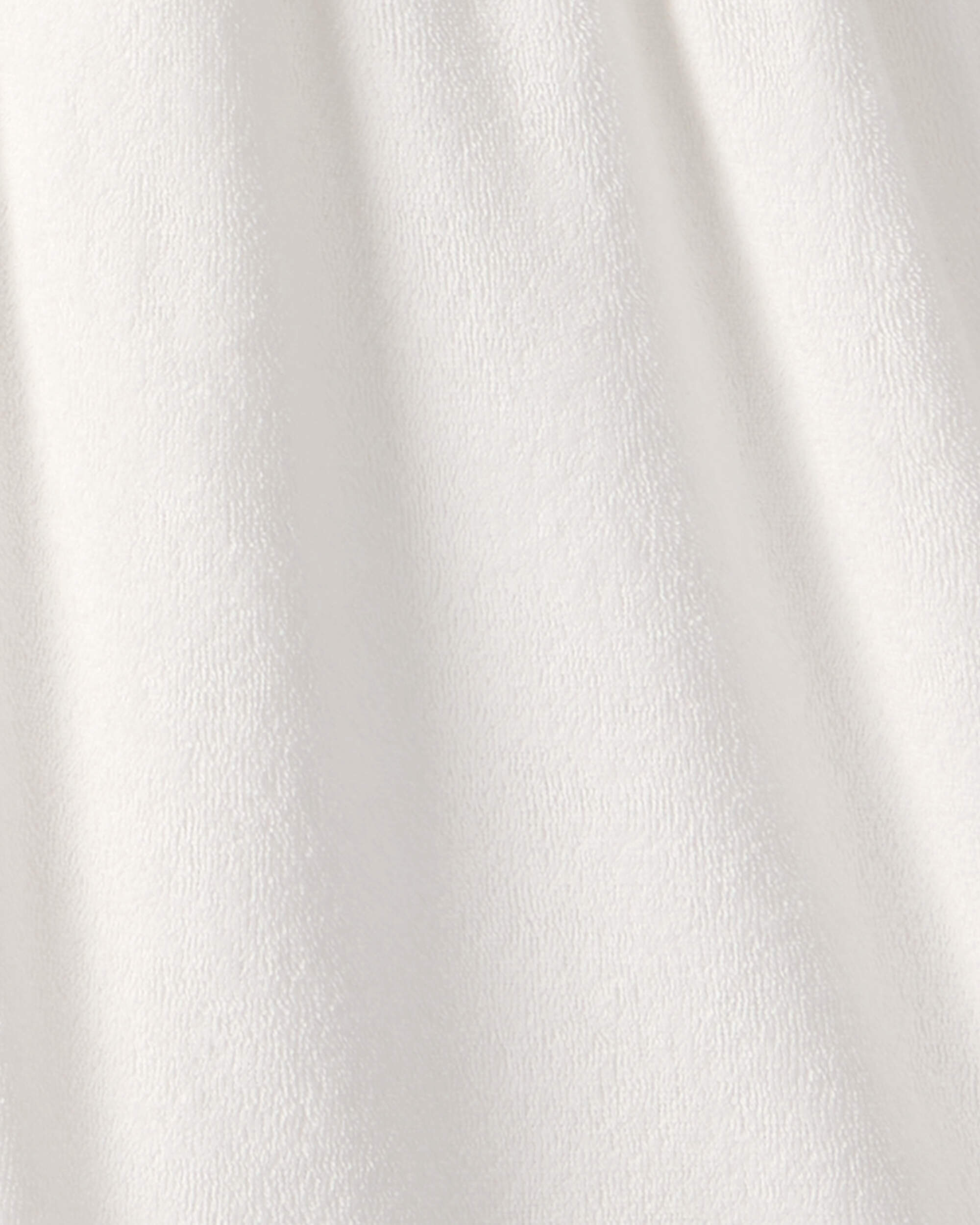 Girls Terry Cover Up - White