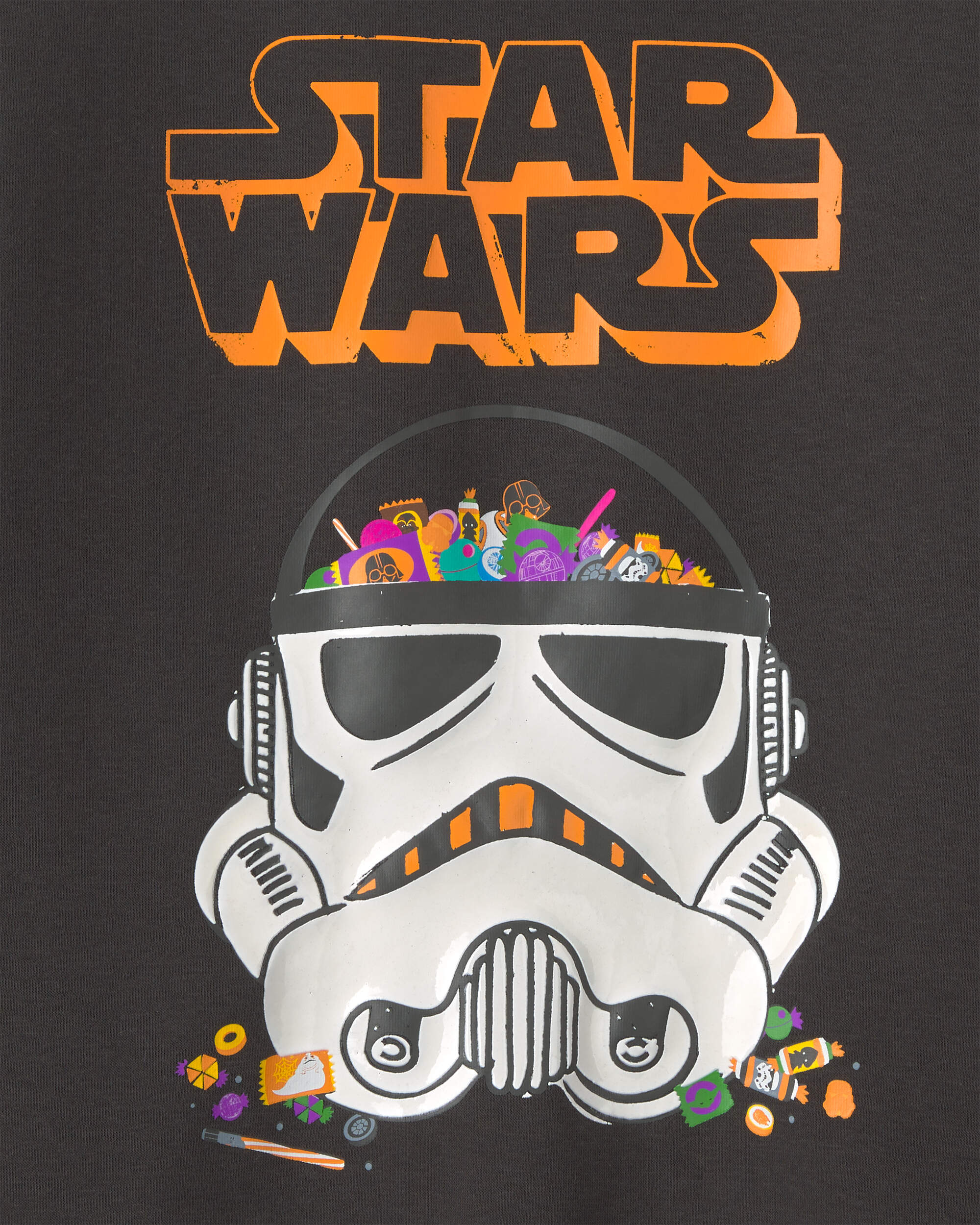 Boys Star Wars Halloween Pullover Sweatshirt - Grey