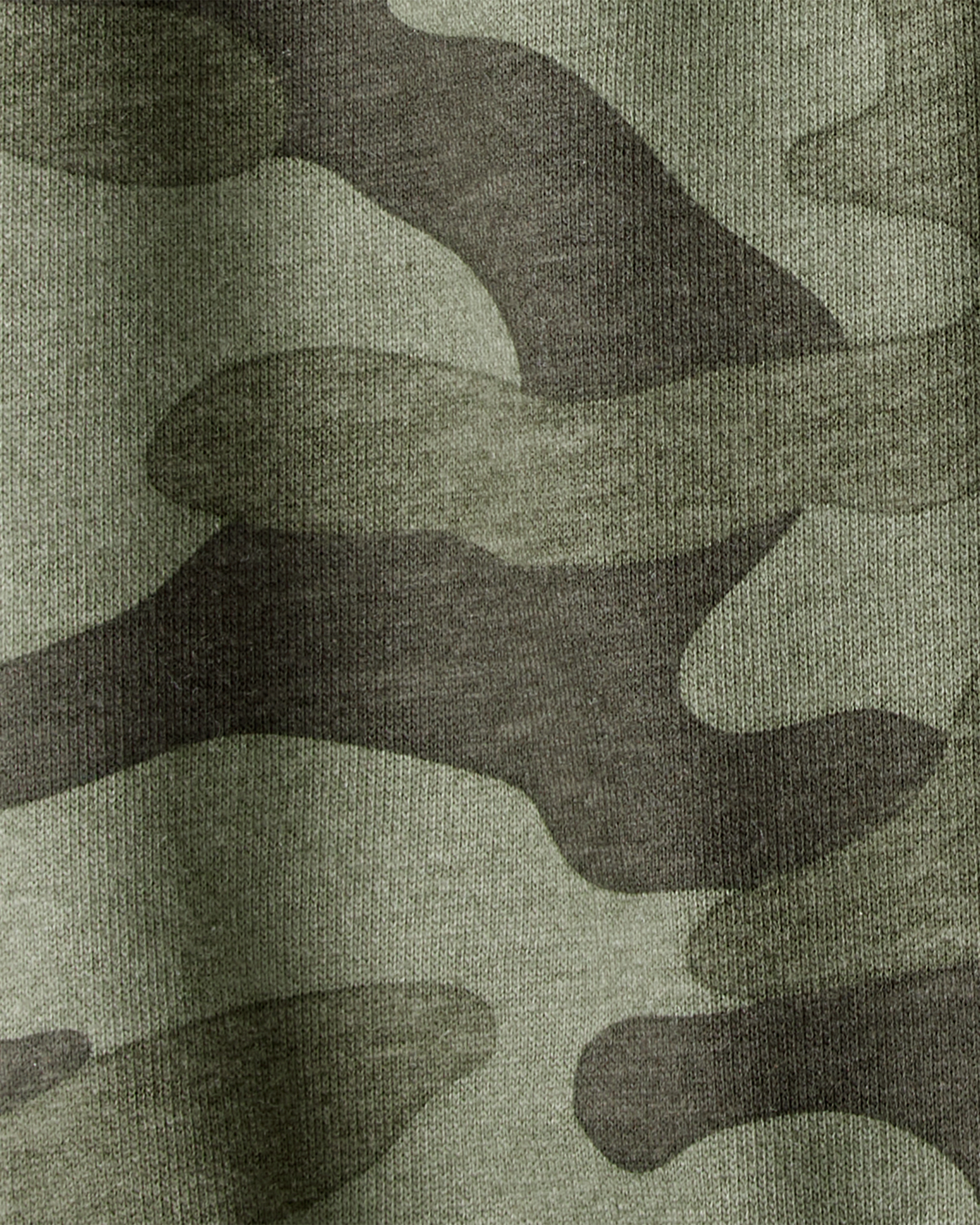 Baby Boy 2-Piece Camping Camo Cotton Long-Sleeve Bodysuit & Pant Set - Green/Beige