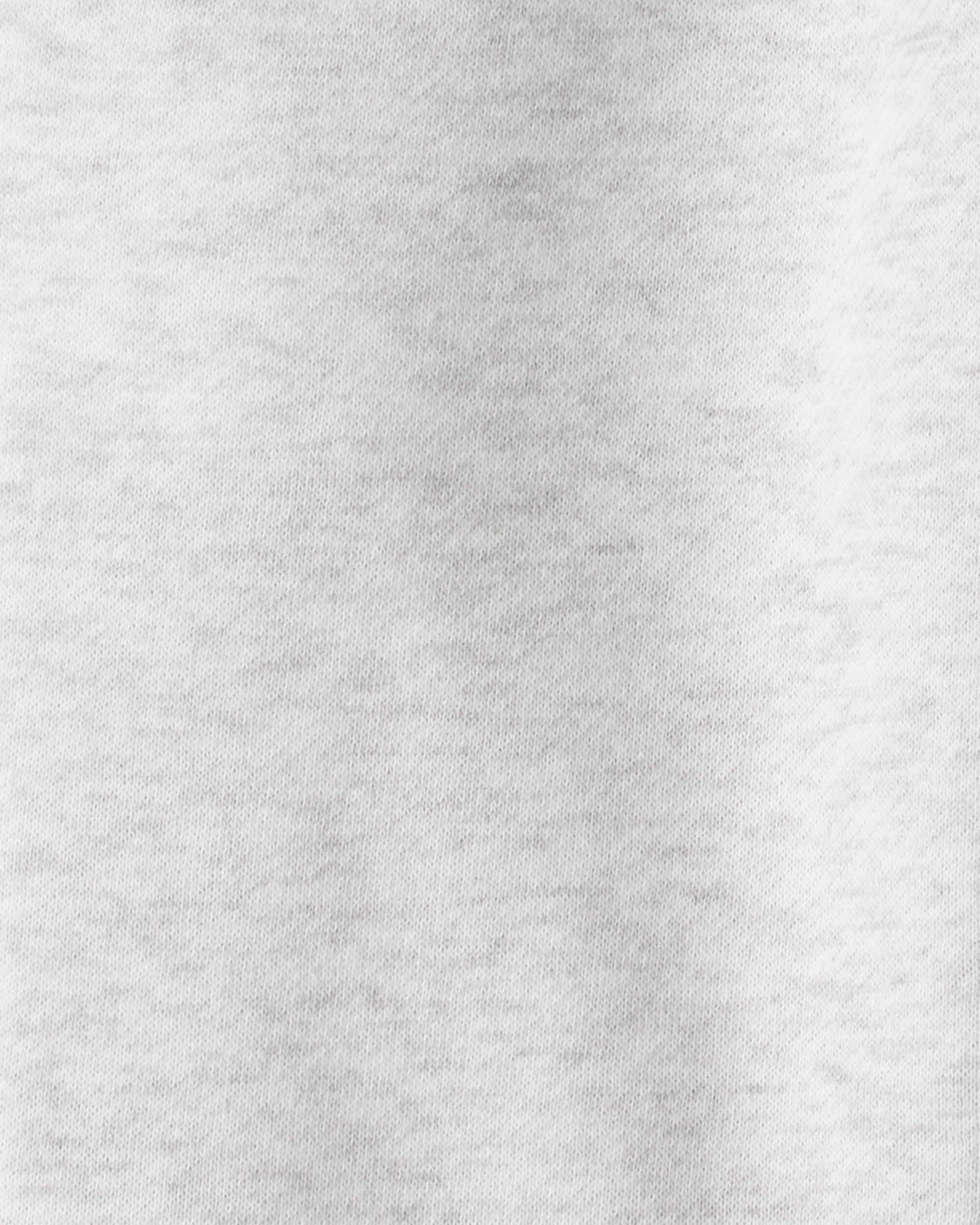 Toddler Girl Cotton Joggers - Grey