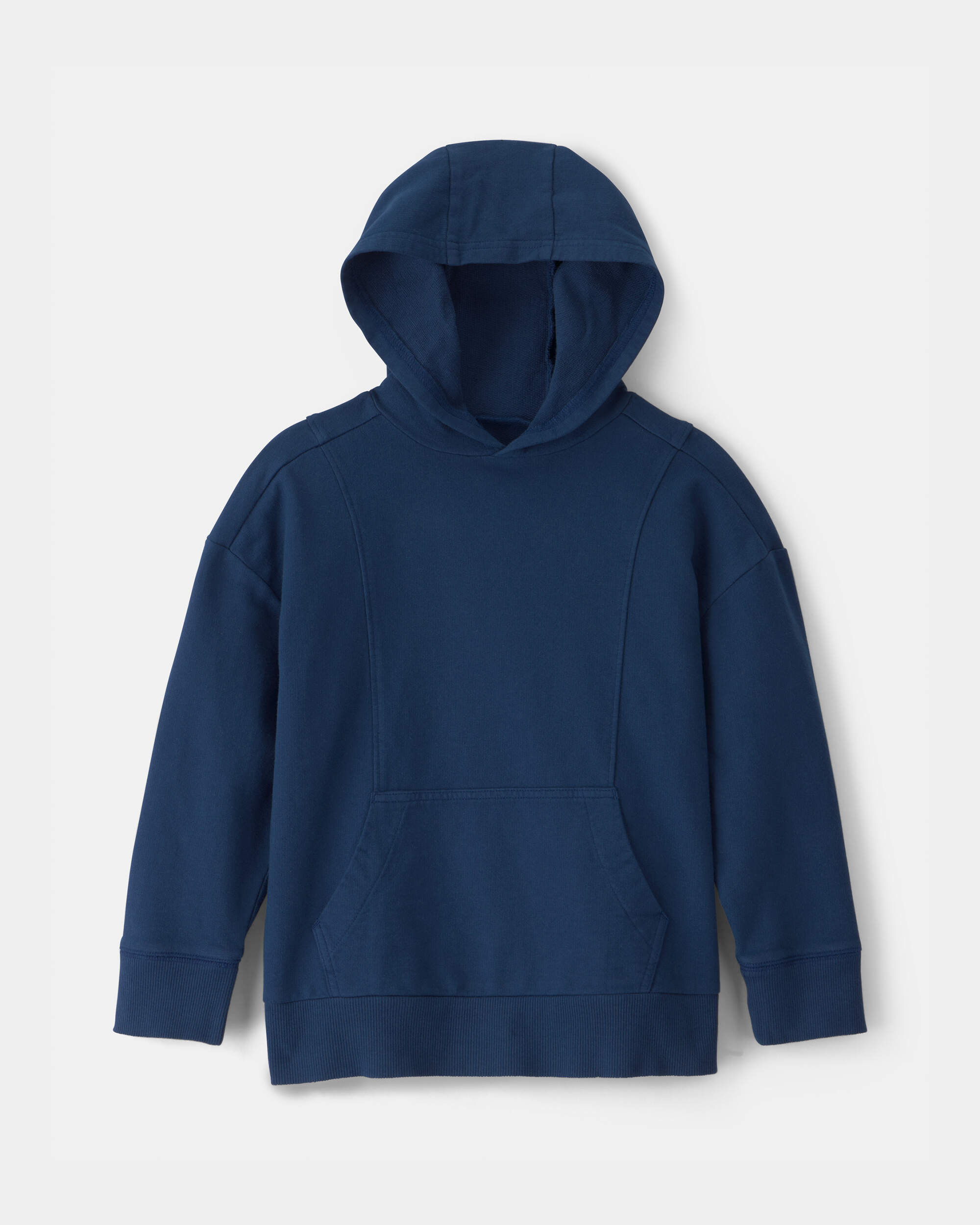 Boys French Terry Hoodie - Blue