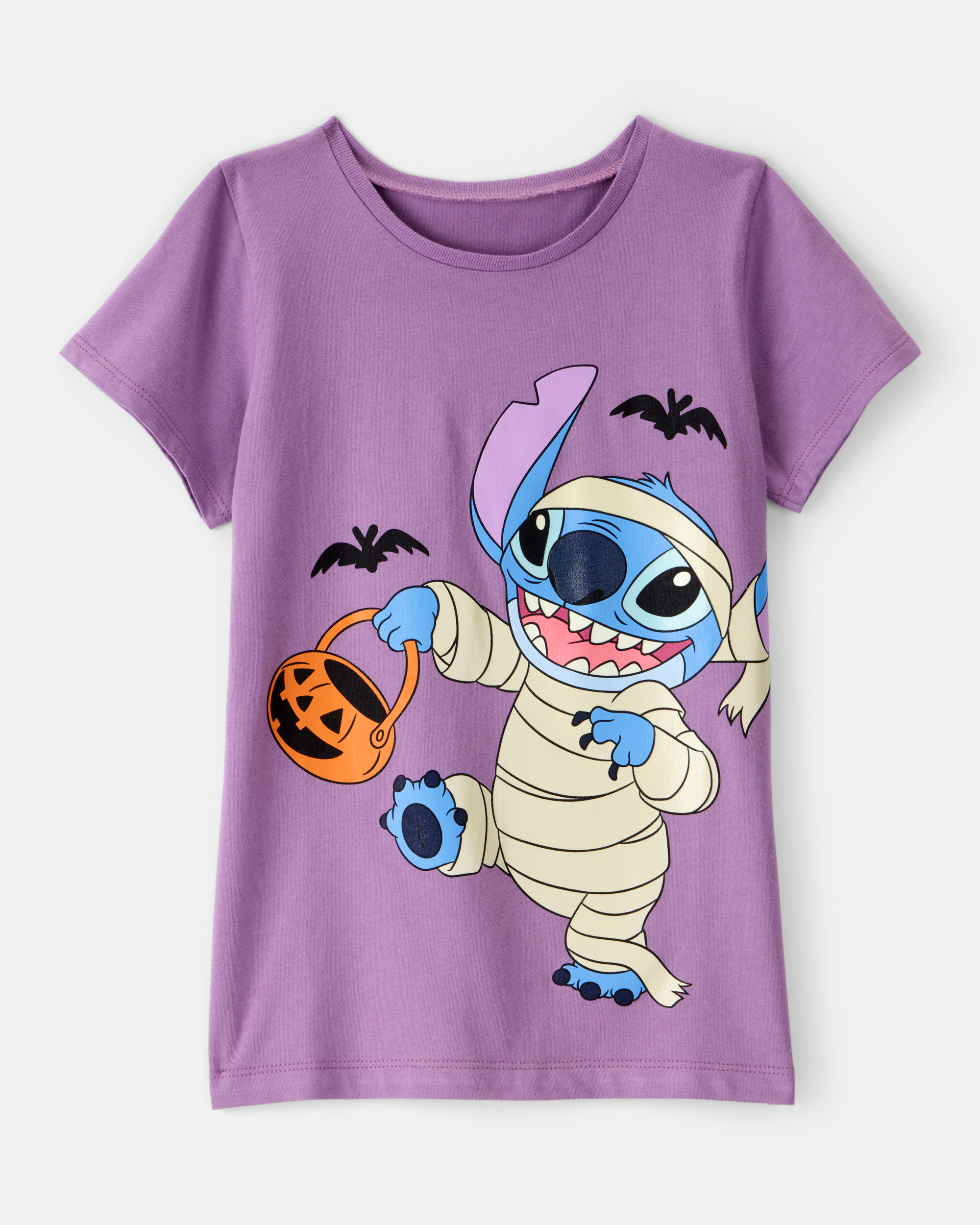 Girls Stitch Halloween Tee