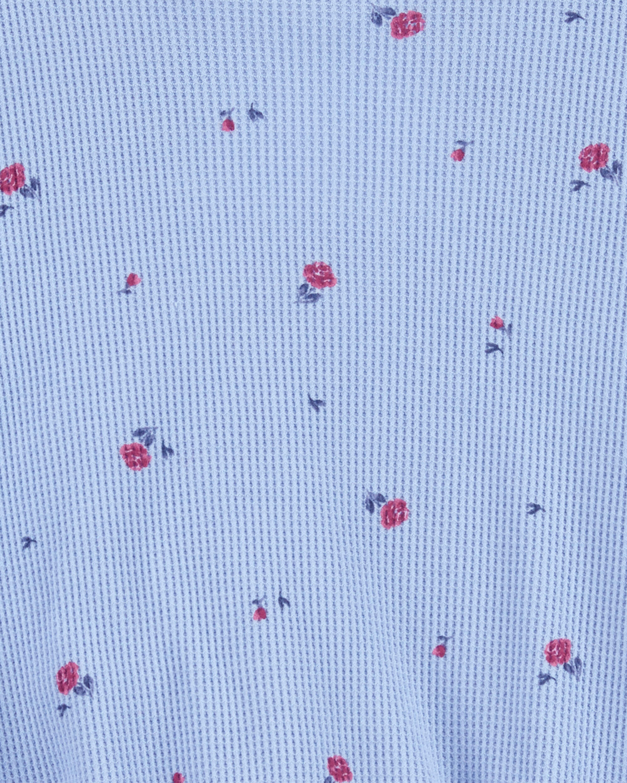 Kid Floral Print Twist Back Top