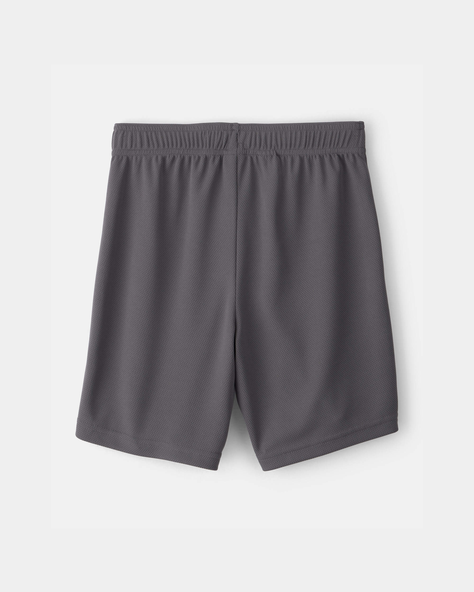 Boys Mesh Active Shorts - Grey