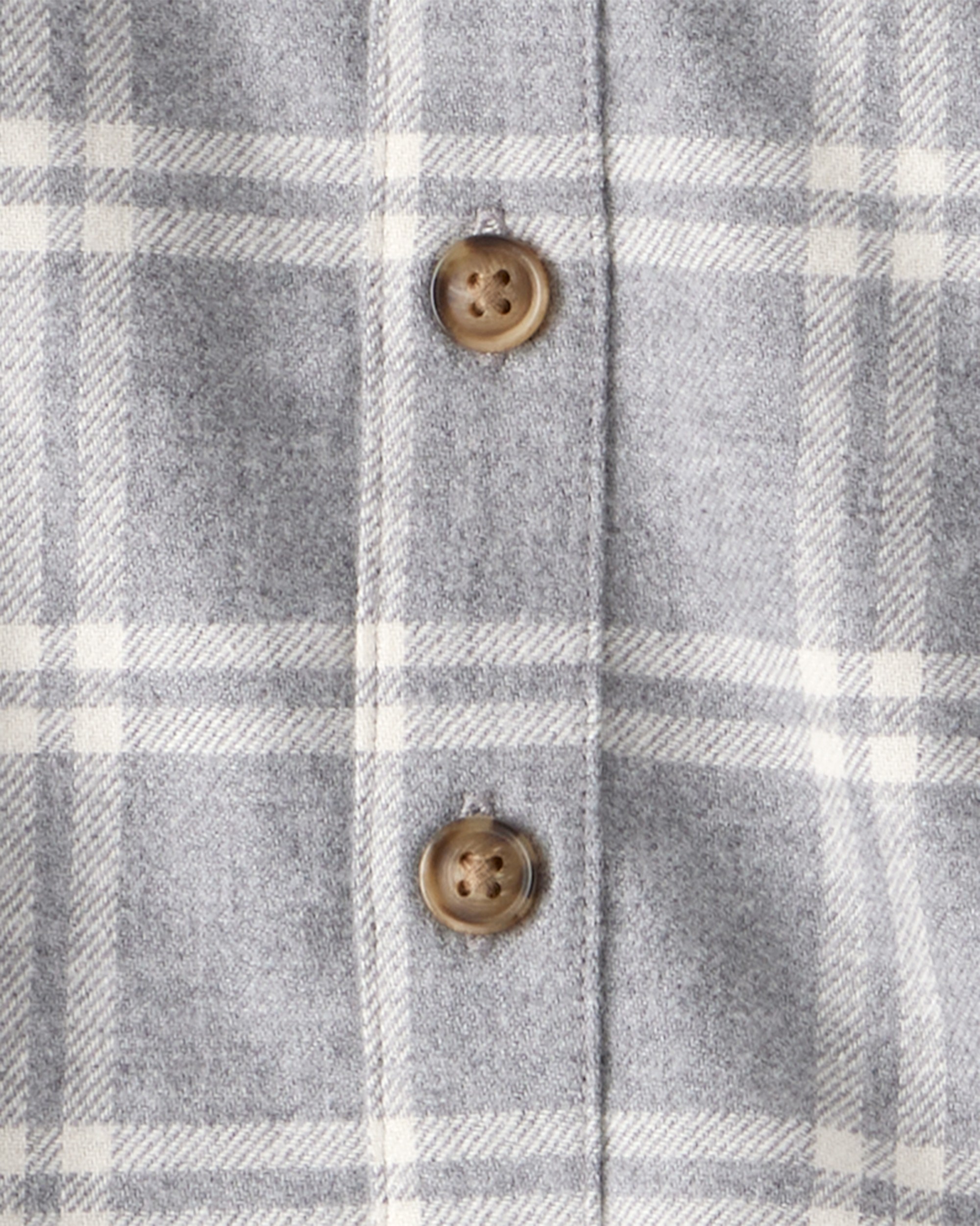 Baby Boy 3-Piece Plaid Shacket Outfit Set