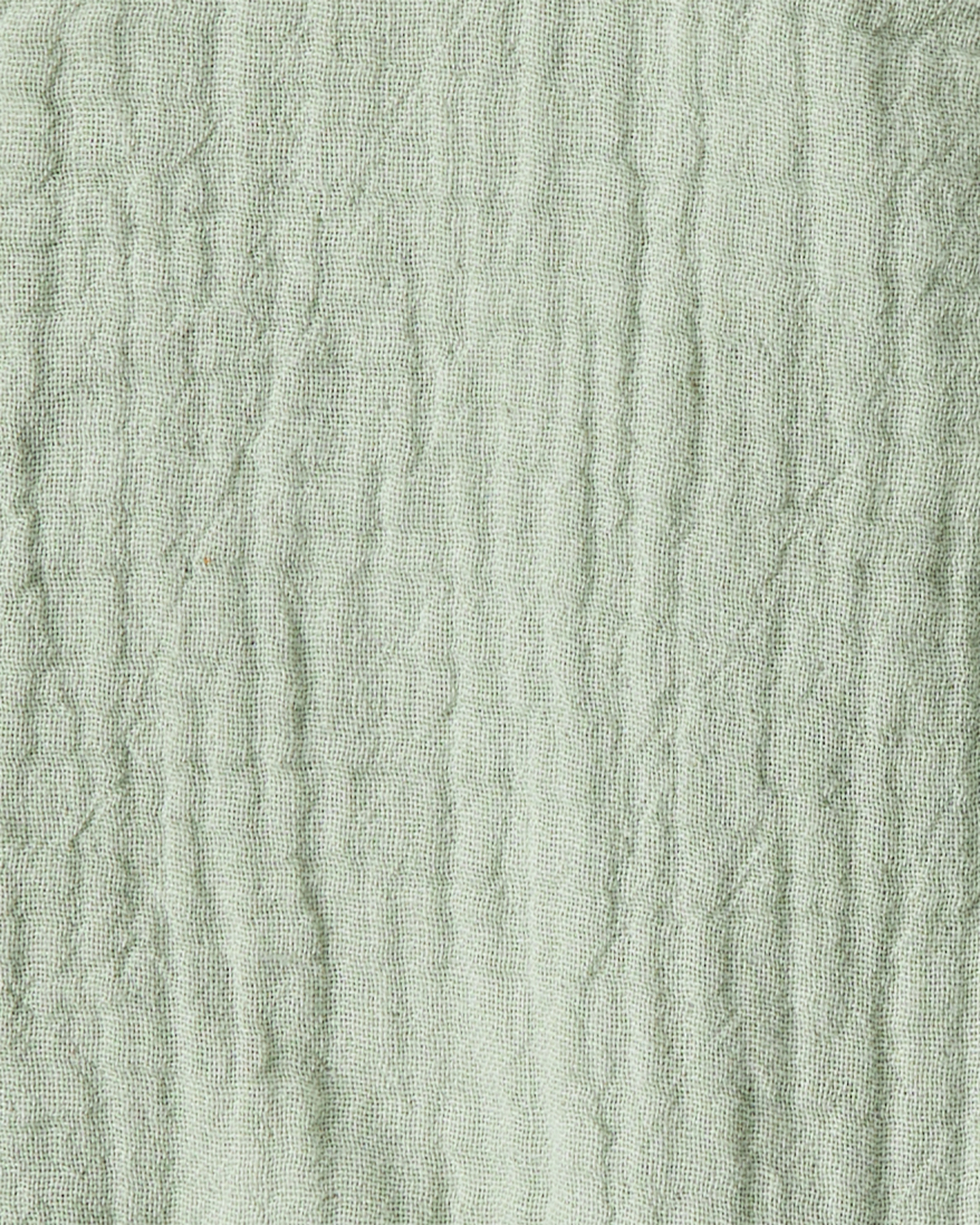 Baby Girl Organic Cotton Gauze Shortalls