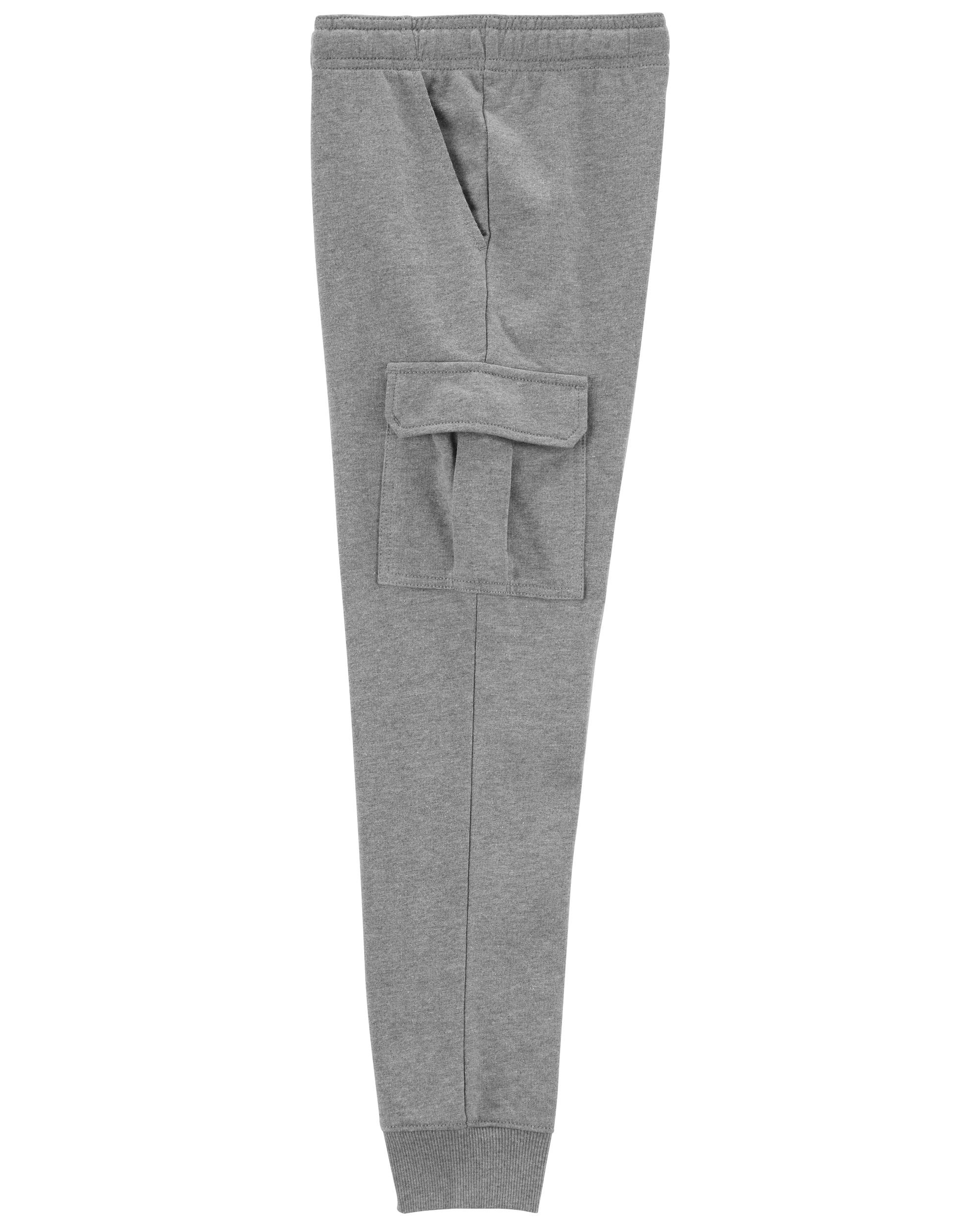 Grey Grey 4-Pocket Cargo Pant