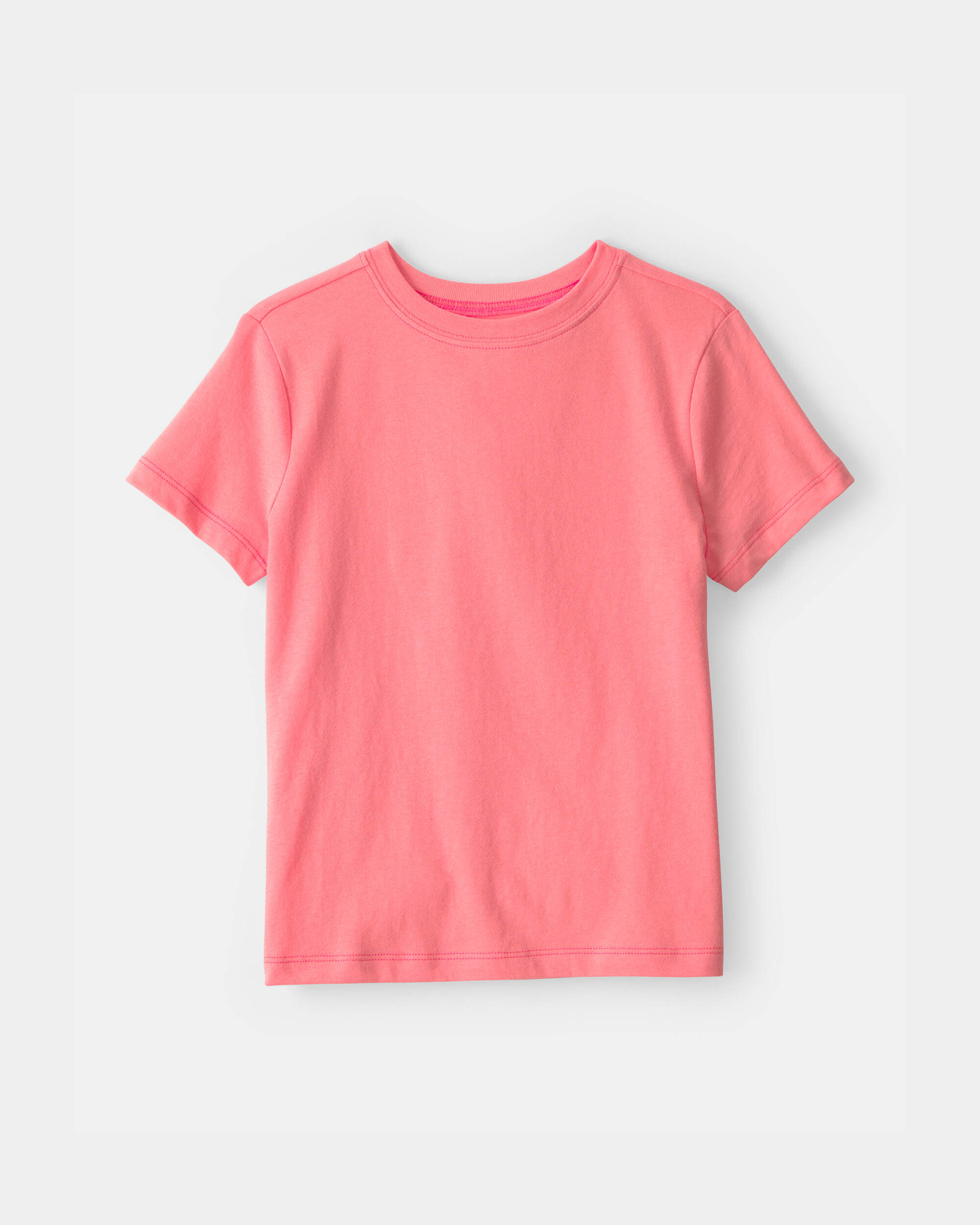 Kids Solid T-Shirt - Orange
