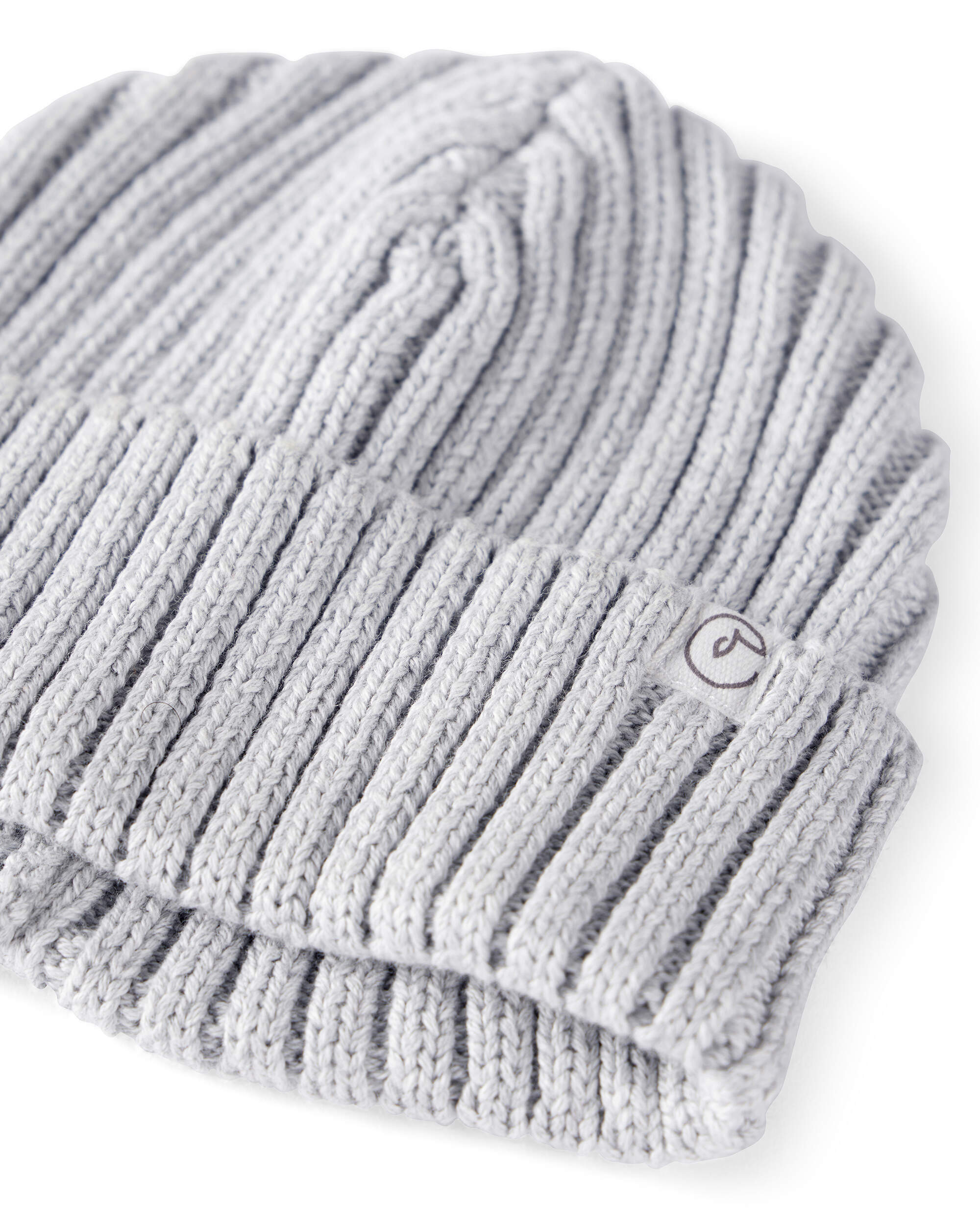 Baby Organic Cotton Sweater Knit Beanie