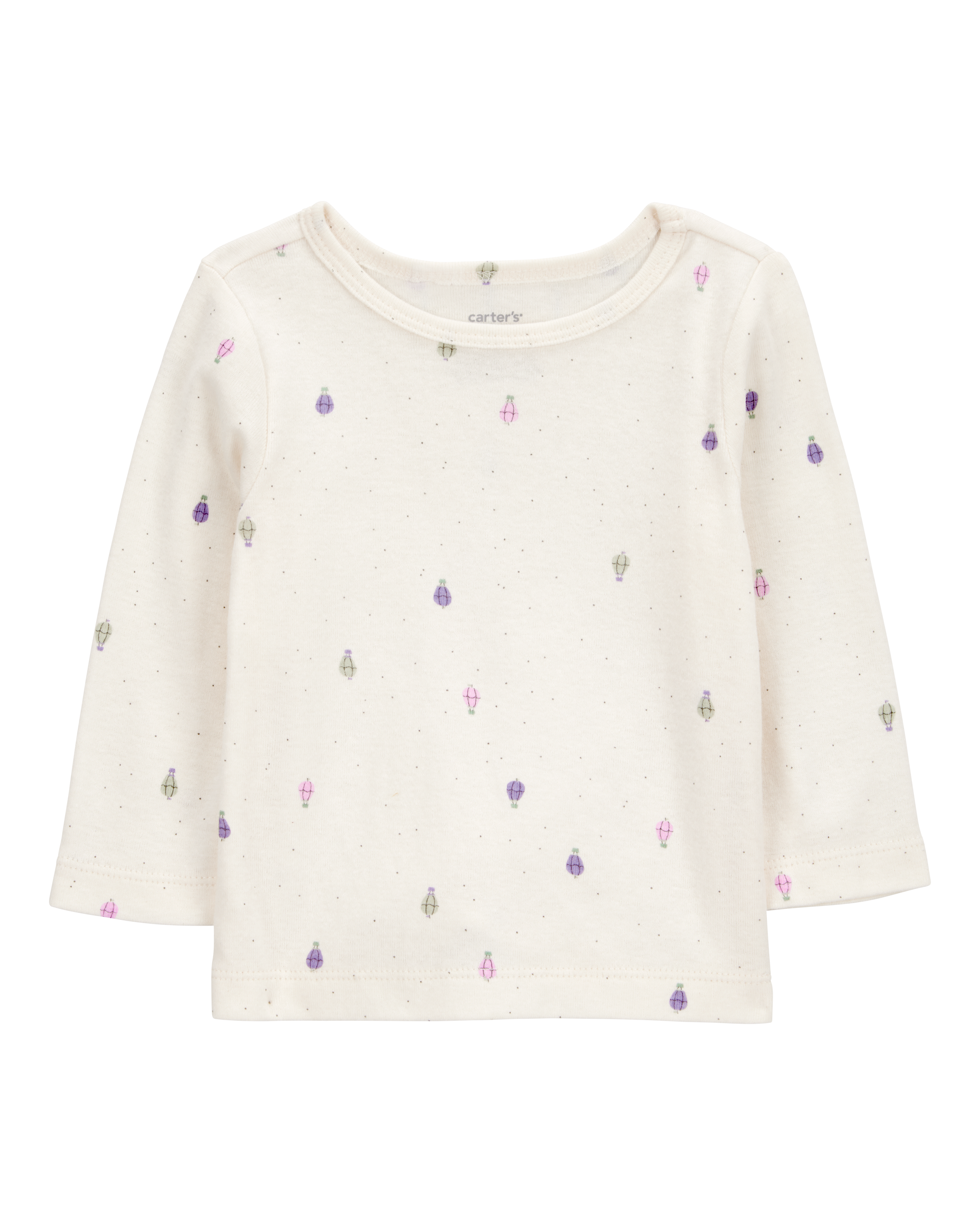 Baby 2-Piece Long-Sleeve Tee & Coverall Set