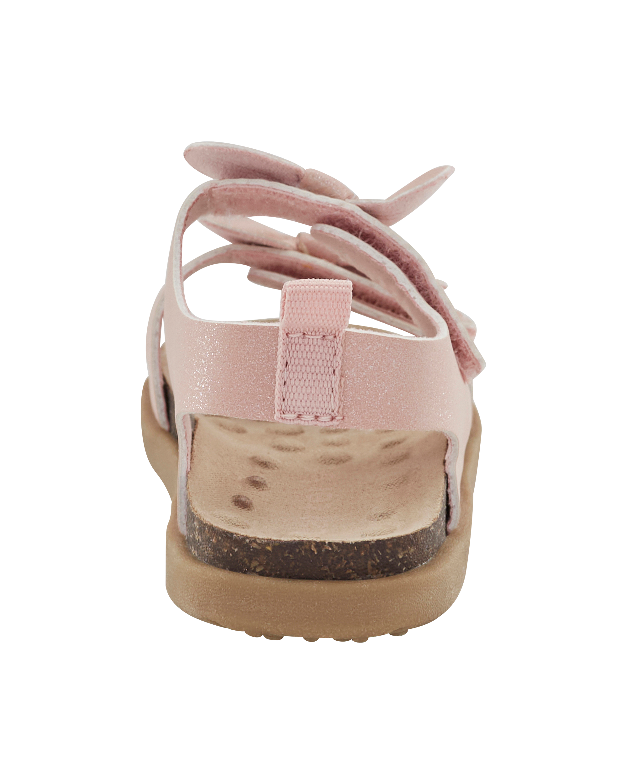 Baby Every Step® First Walker Bow Faux Cork Sandals - Pink