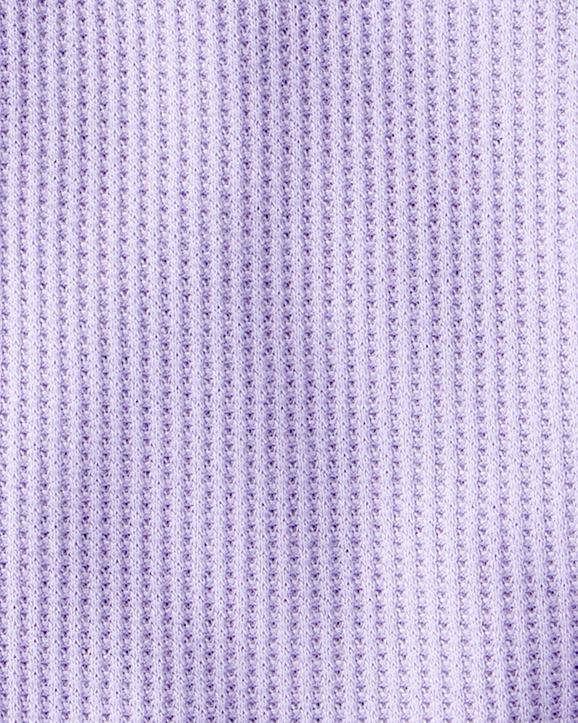 Baby Girl Paint Print PurelySoft Pull-On Pants - White/Purple