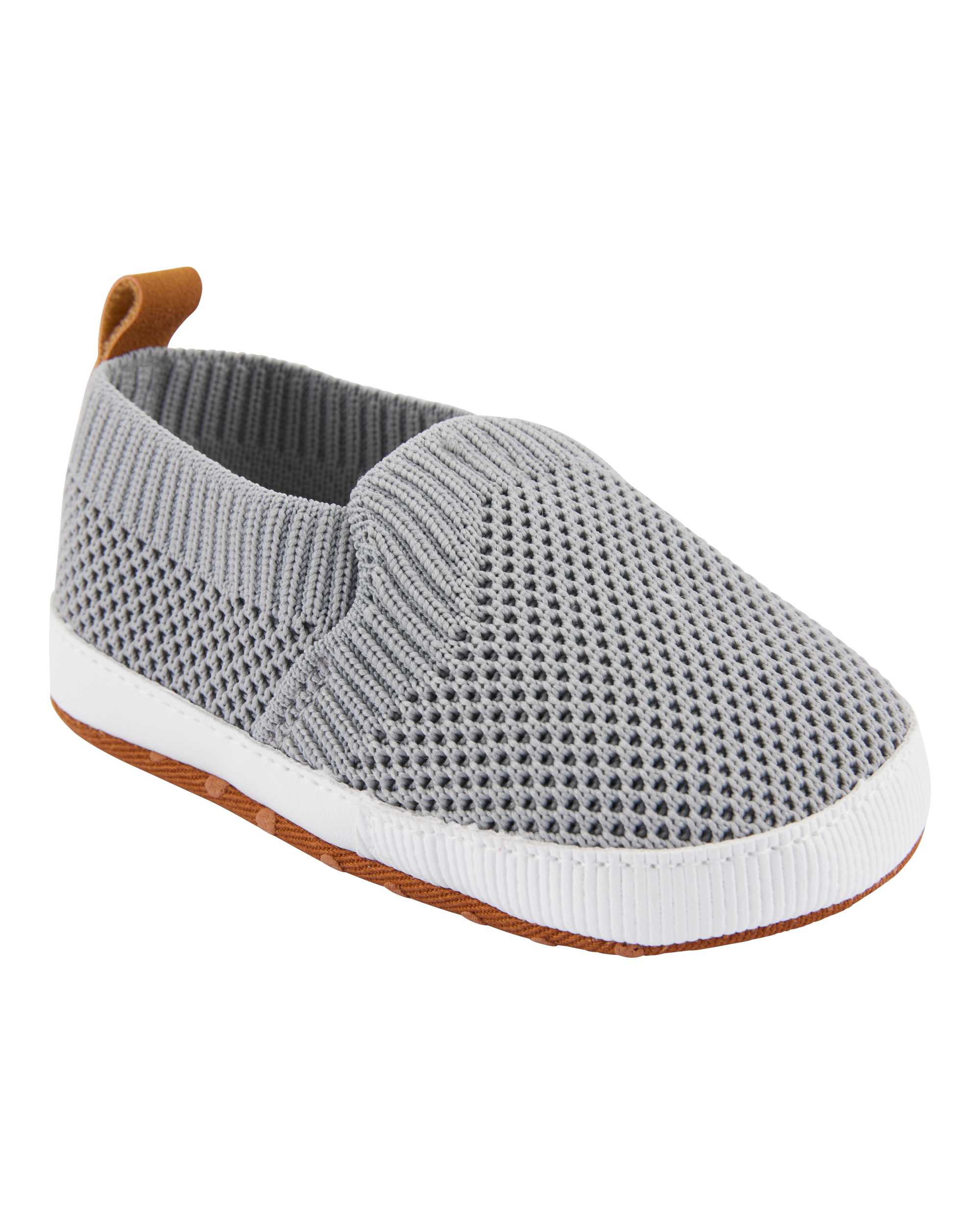 Baby Mesh Slip-On Shoes - Grey