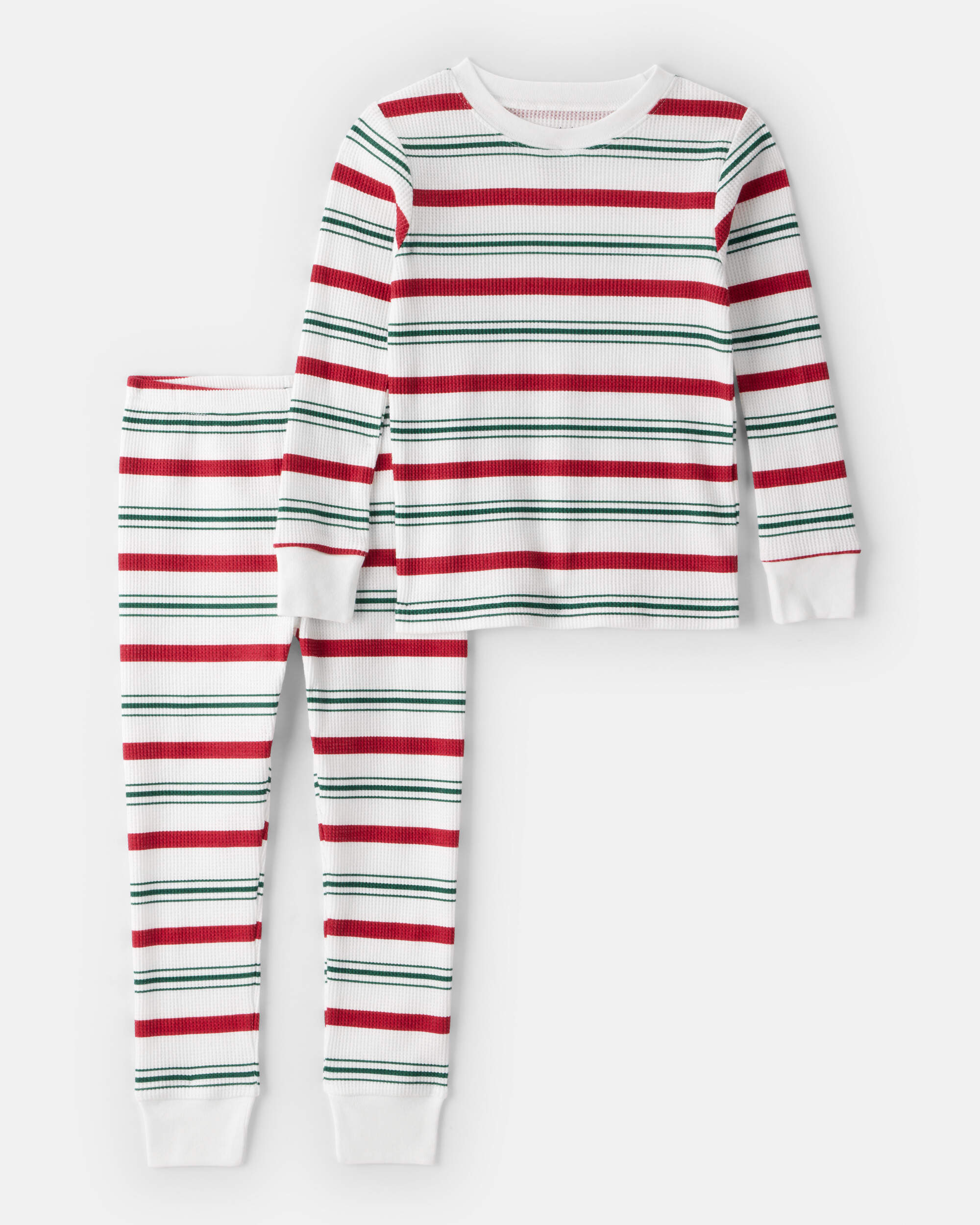 Baby Striped Holiday 2-Piece Pyjama Set