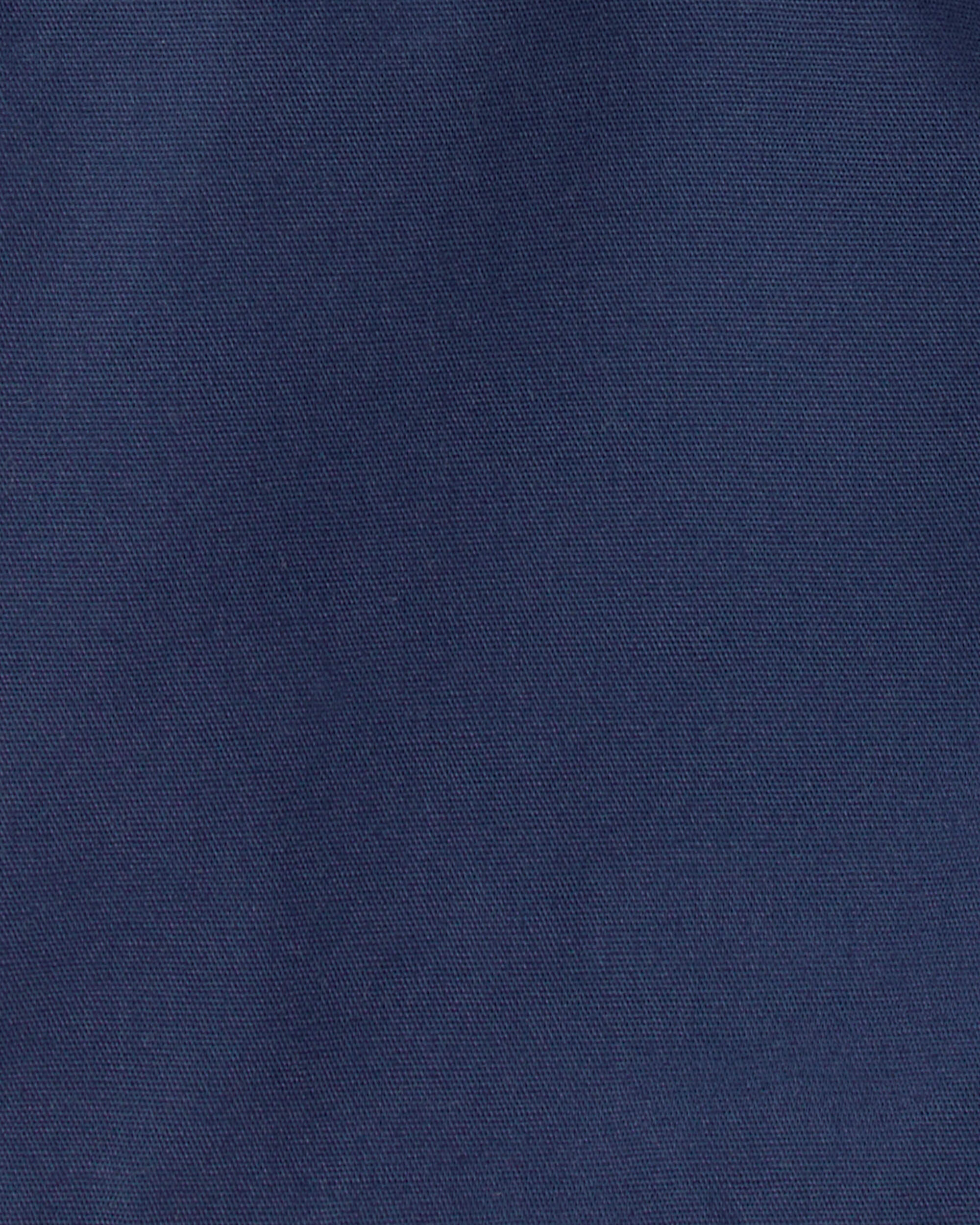 Baby Boy Canvas Shorts - Blue