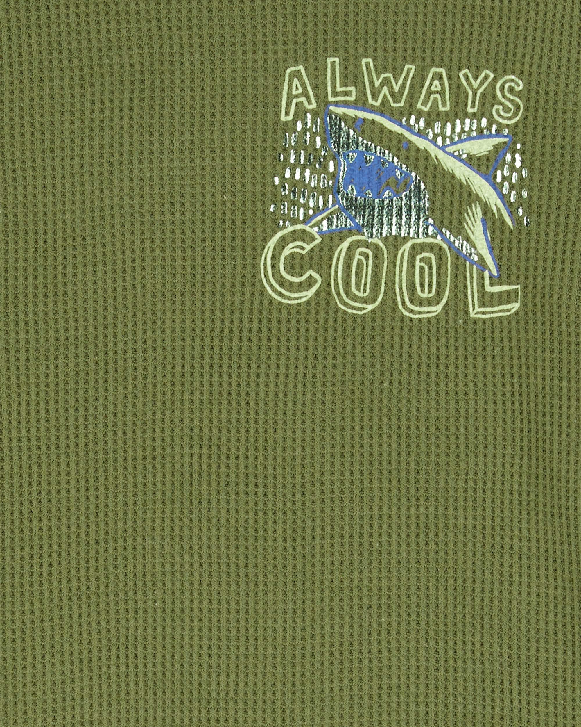Olive Baby Shark Thermal Graphic Tee Carter’s Oshkosh Canada