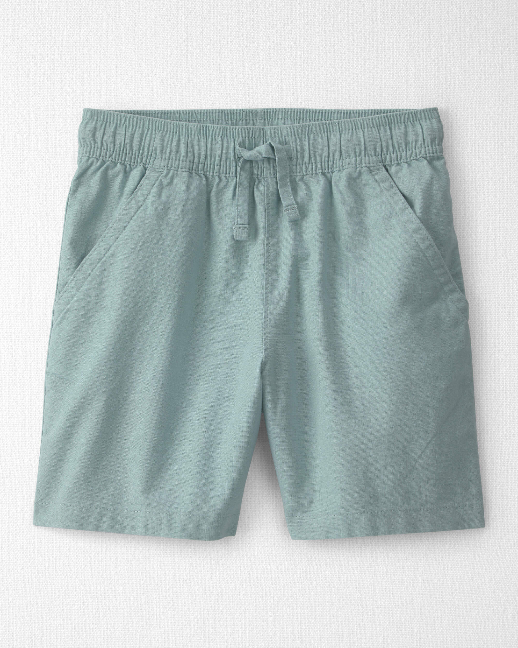 Boys 2-Piece Knit Top & Short Set Made with Organic Cotton Stripes