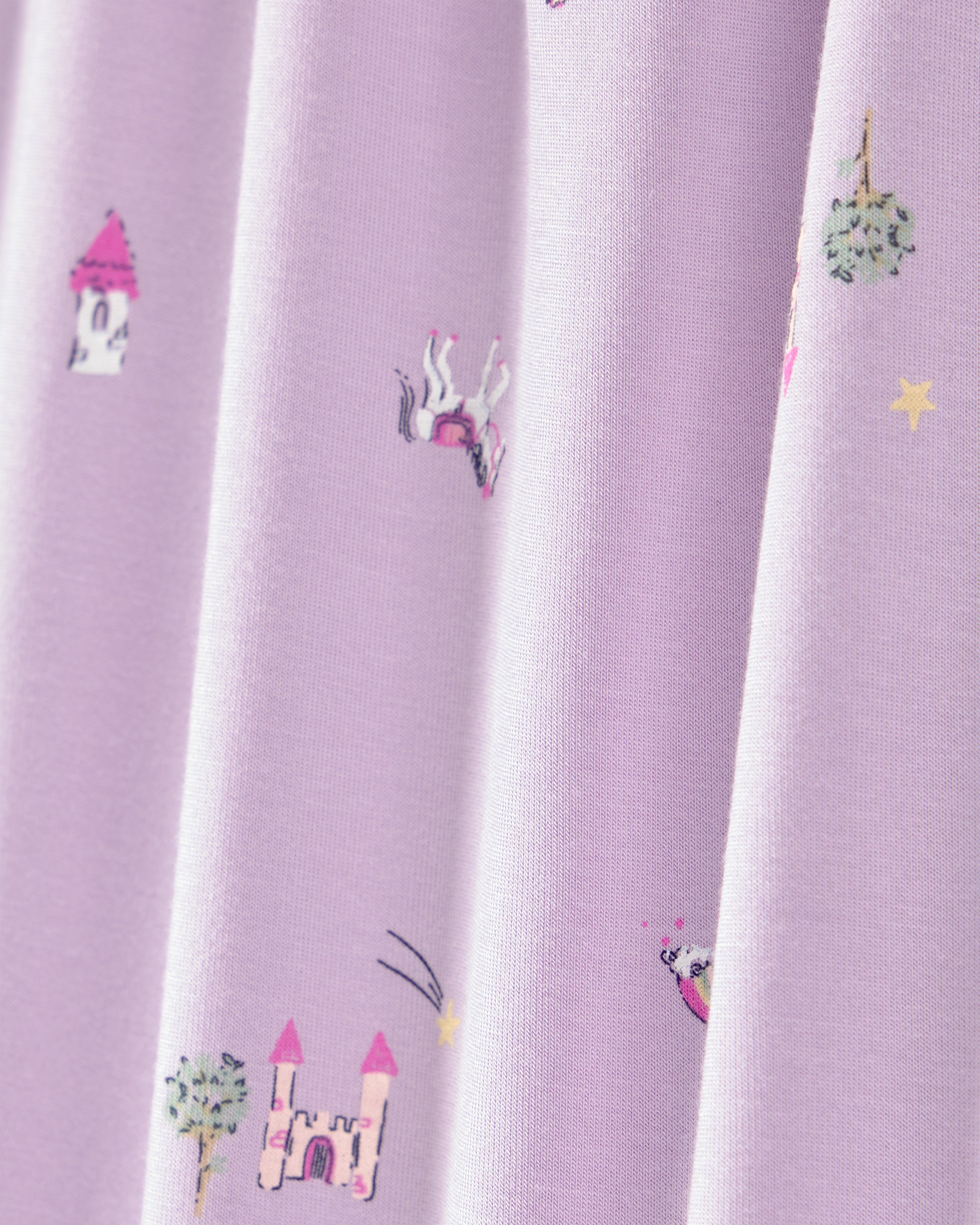 Toddler Girl Fairytale PurelySoft 2-Piece Pyjama Set - Purple