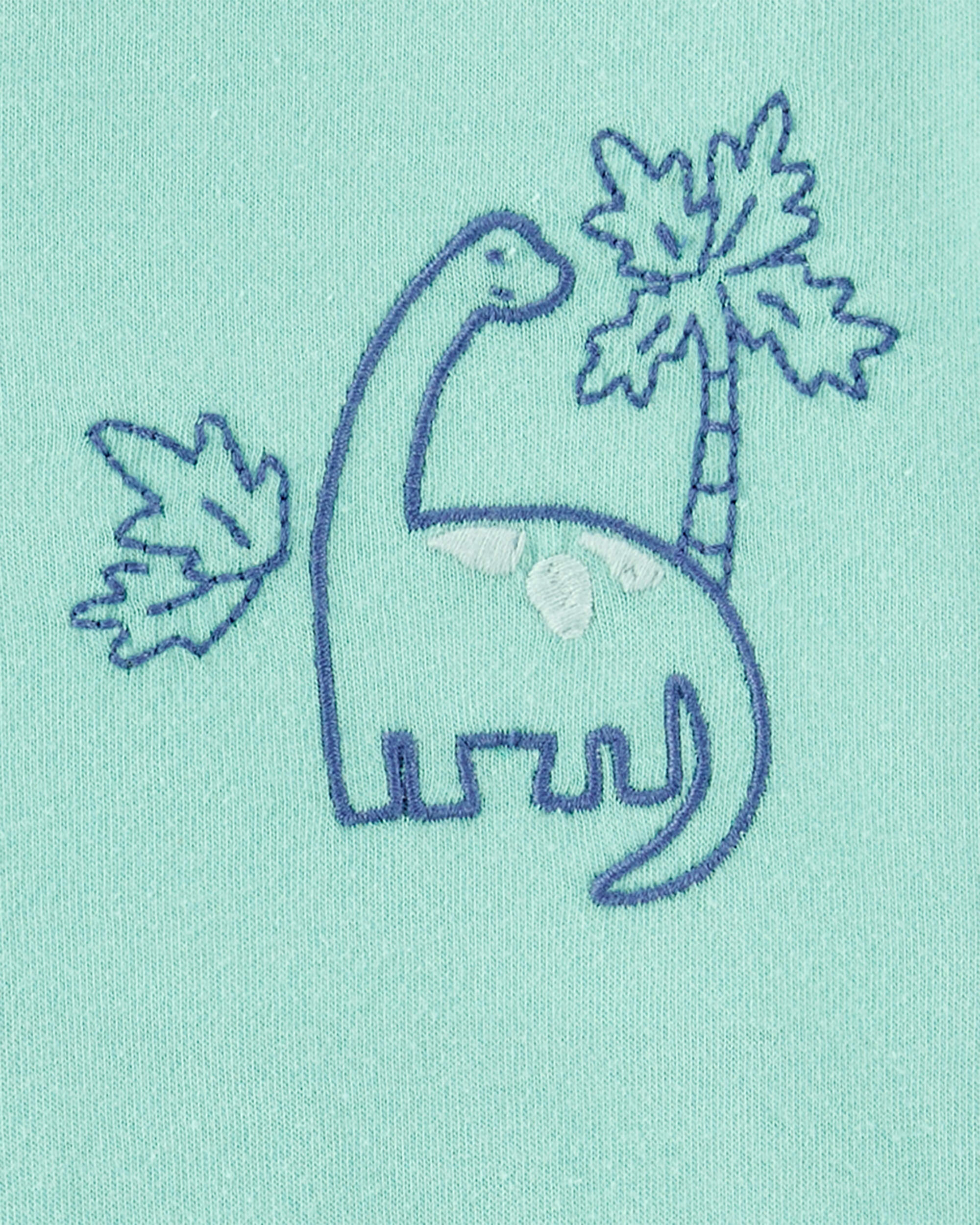 Baby 2-Piece Dinosaur Outfit Set - Green/Navy