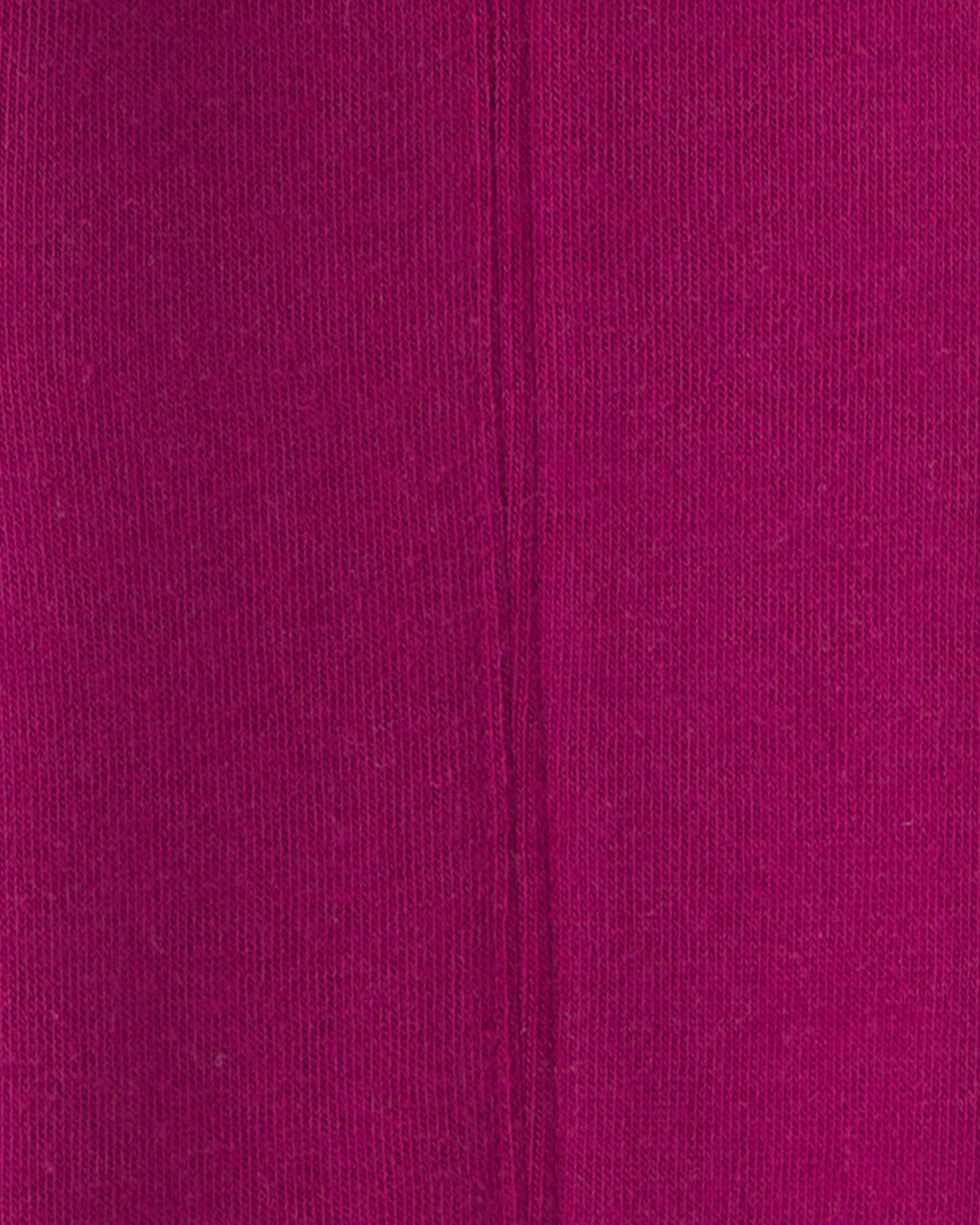 Toddler Girl 2-Piece Heart Fleece Quarter-Zip & Pant Set – Pink