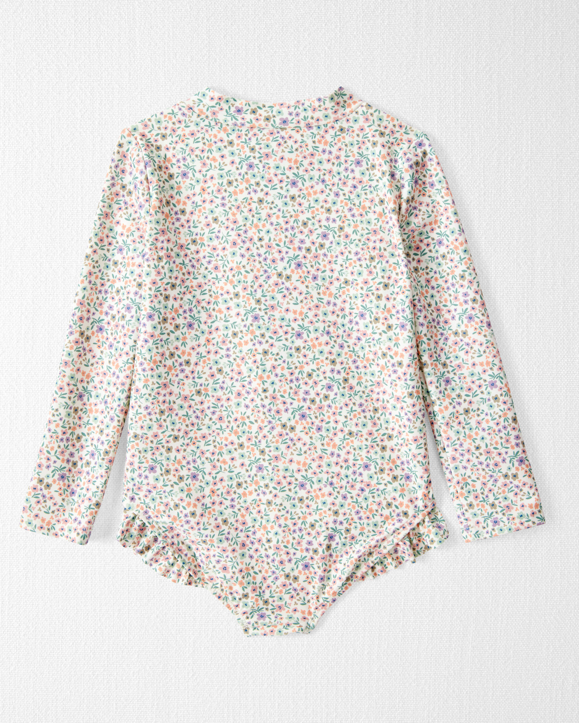 Toddler Girl Recycled Ruffle Swimsuit