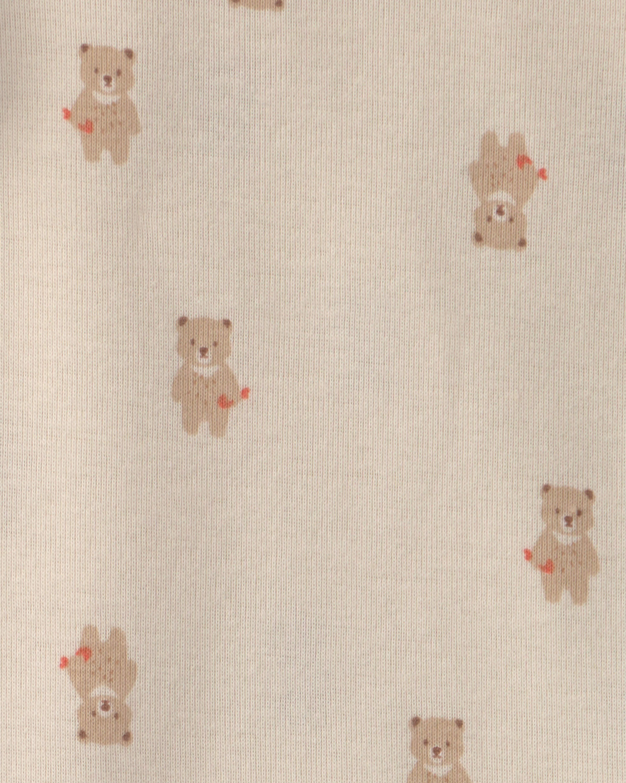 Baby Boy 3-Piece Bear Layering Set - Ivory