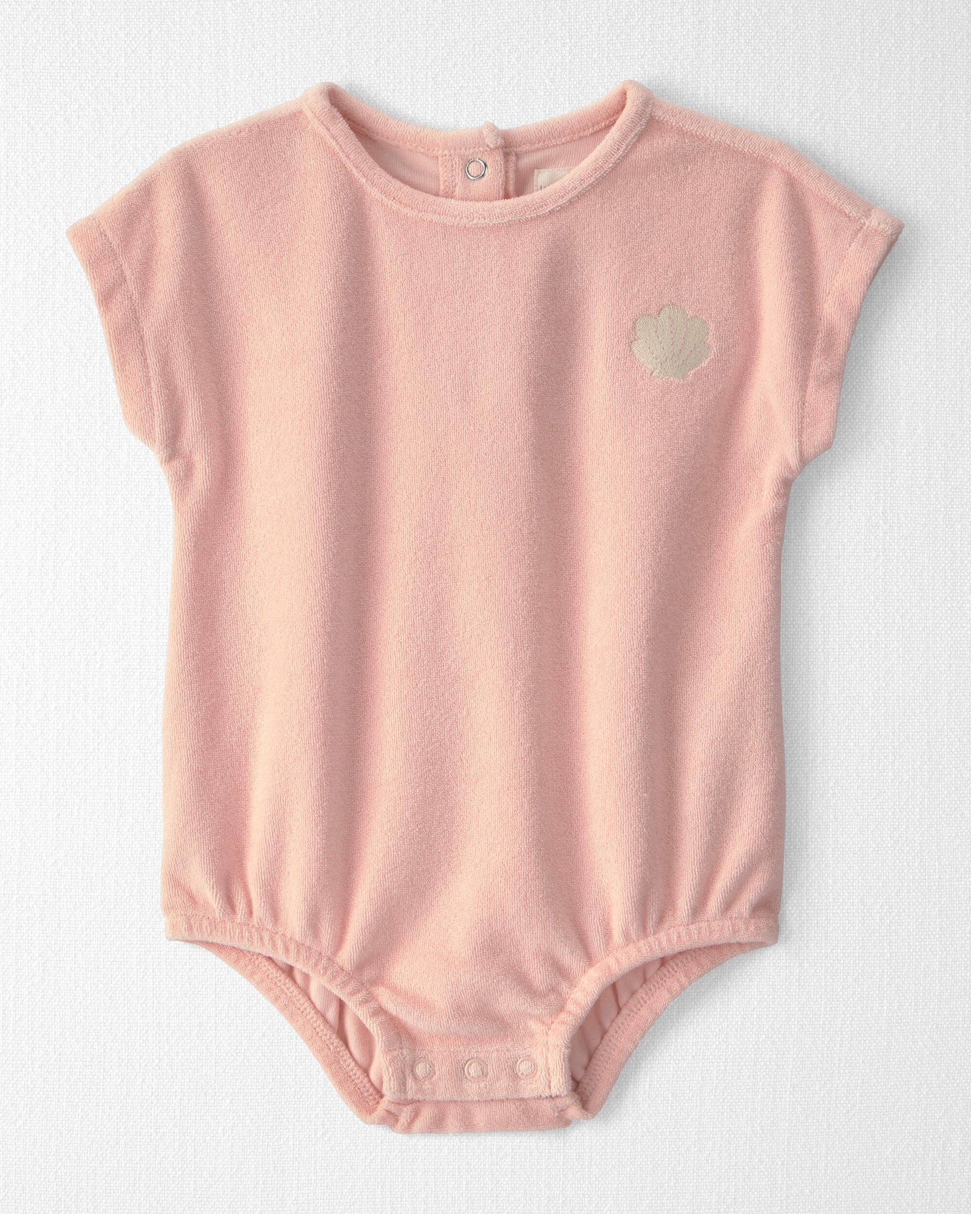 Baby Girl Terry Bubble Made with Organic Cotton