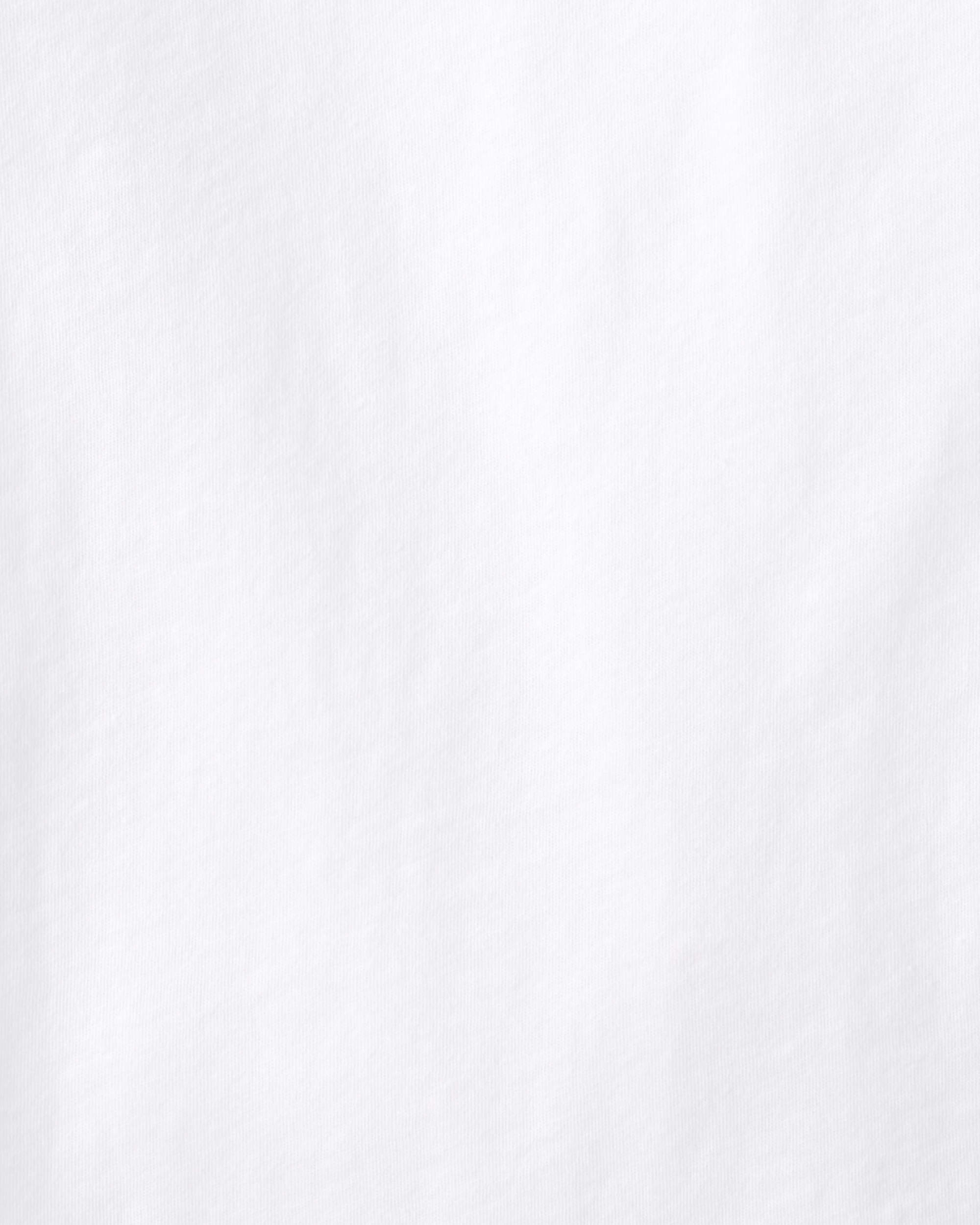 Girls Long-Sleeve Undershirts - White