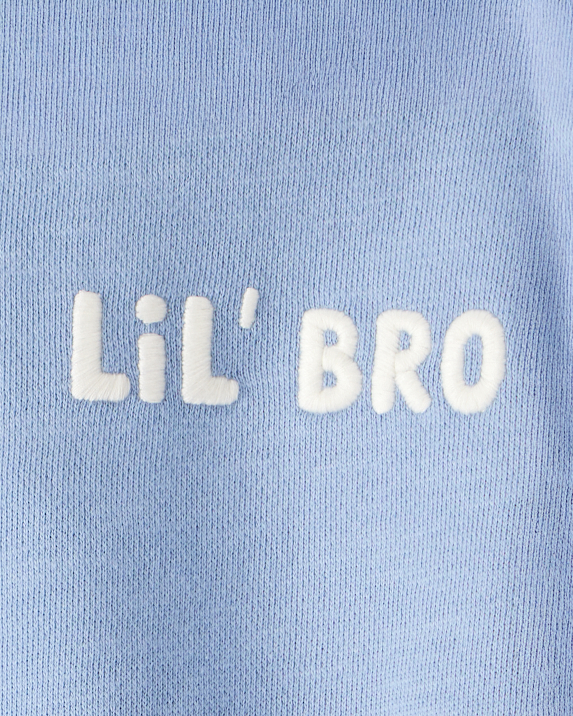 Baby Organic Cotton Lil' Bro Bubble Bodysuit