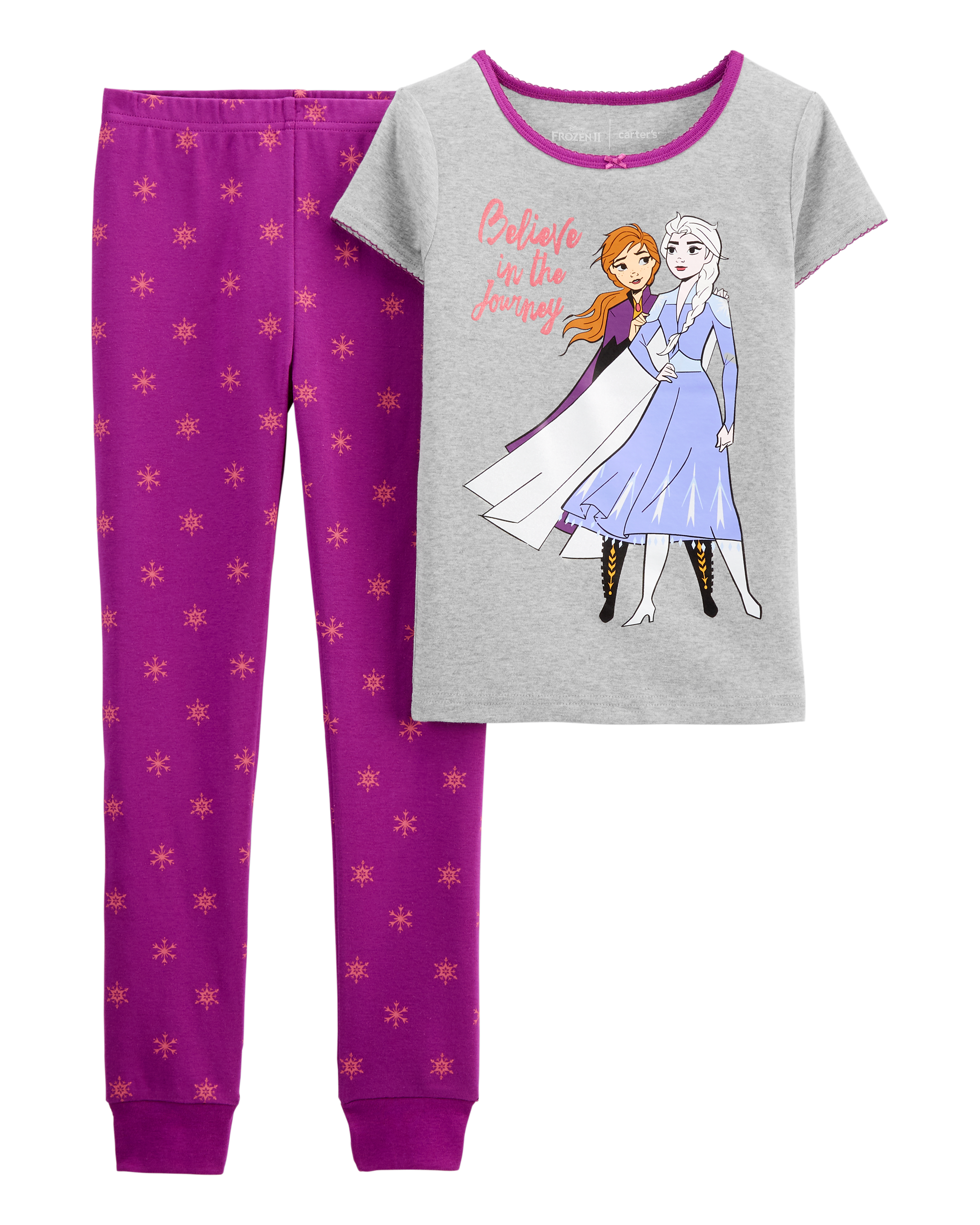 Kid 2-Piece Frozen 100% Snug Fit Cotton Pyjamas