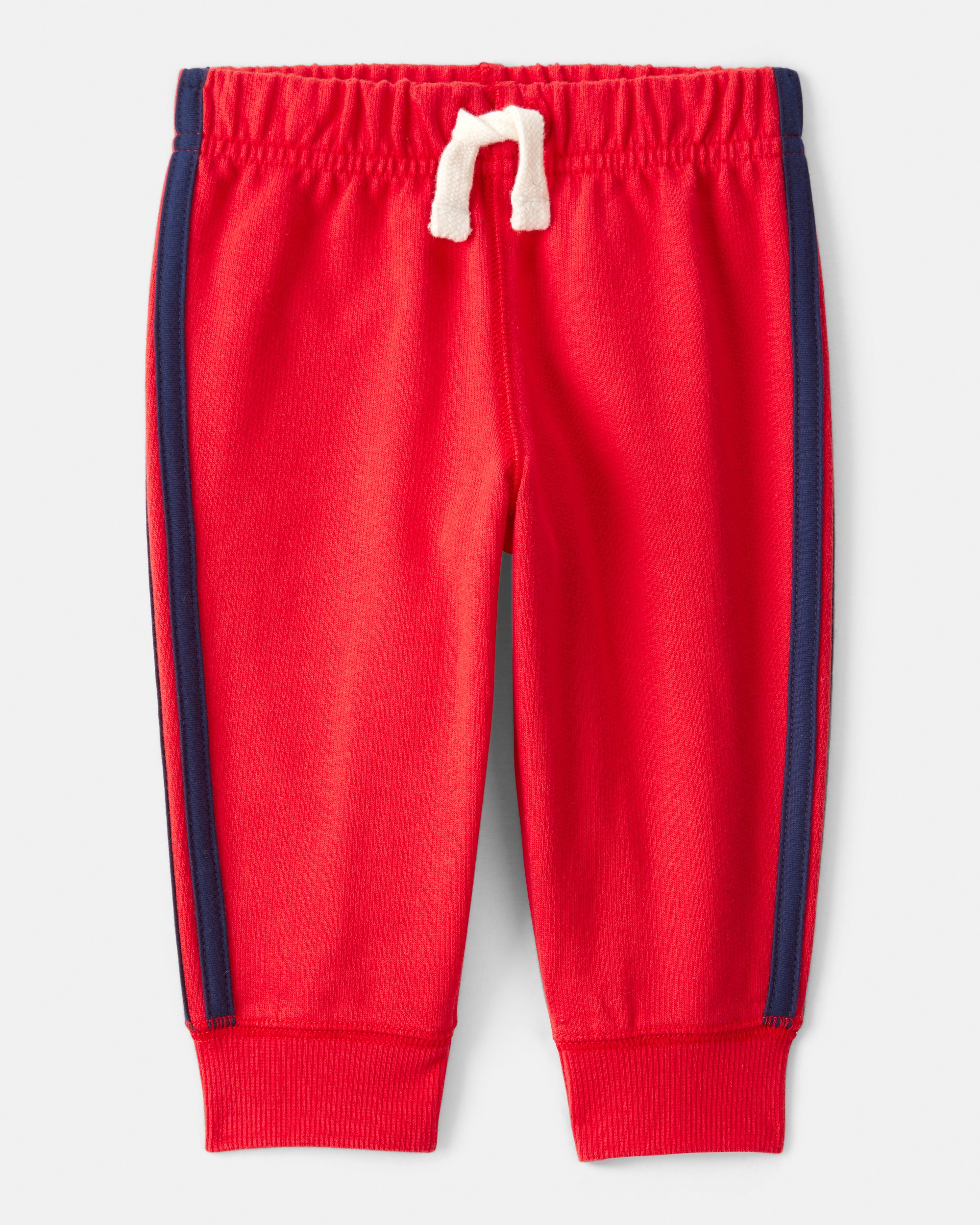 Baby Boy Valentine's Day 2-Piece Heart French Terry Long-Sleeve Tee & Pant Set - Blue