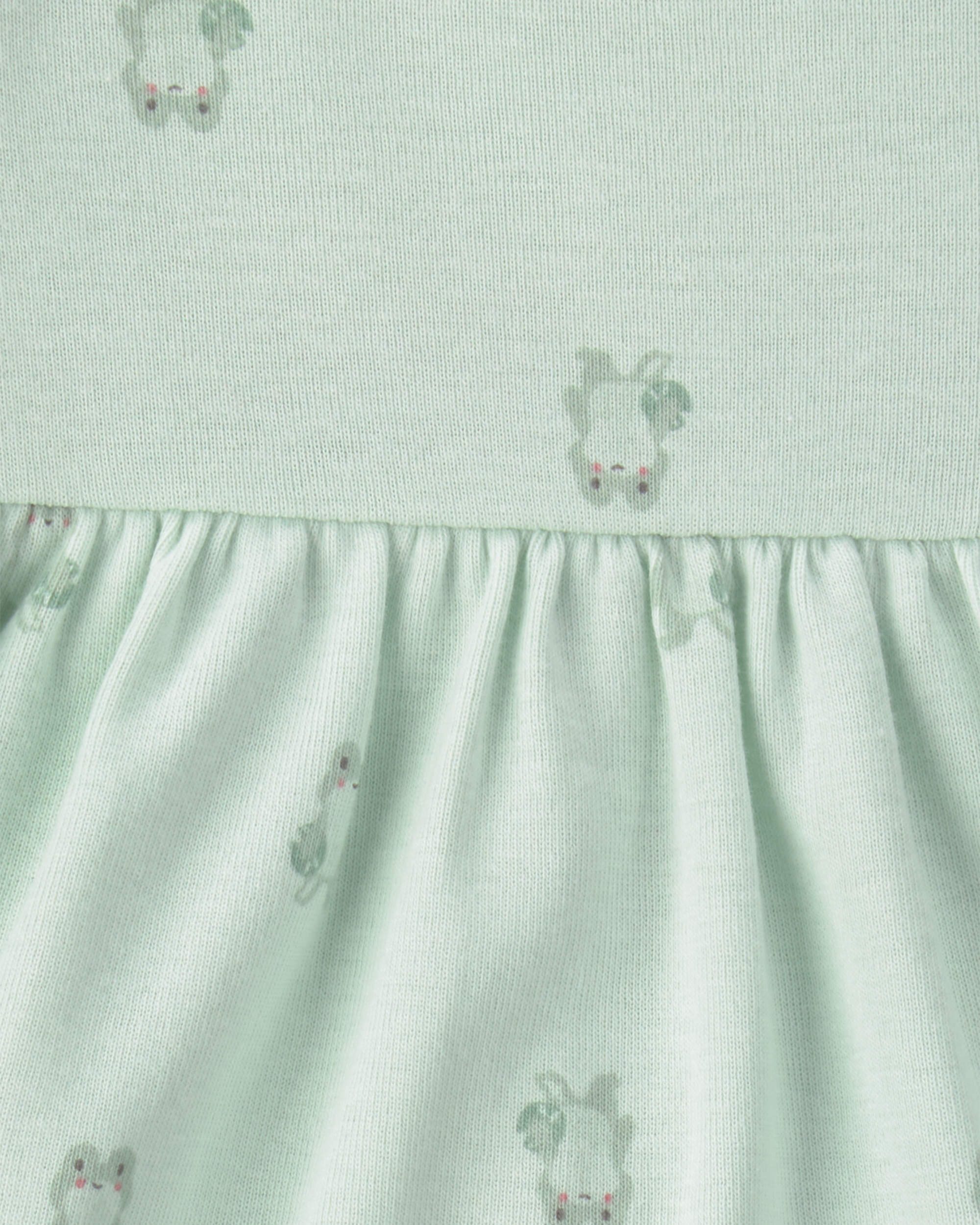 Baby Girl 2-Pack Frog Short-Sleeve Dresses - Green